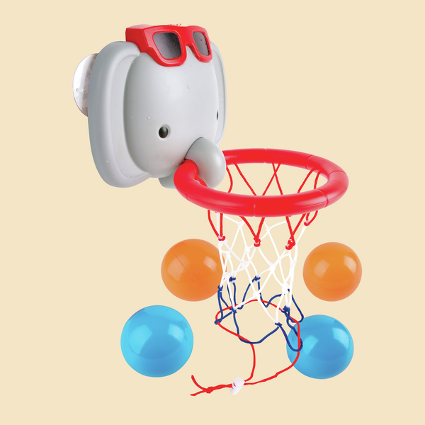 Bath Time Basketball Elephant Pal