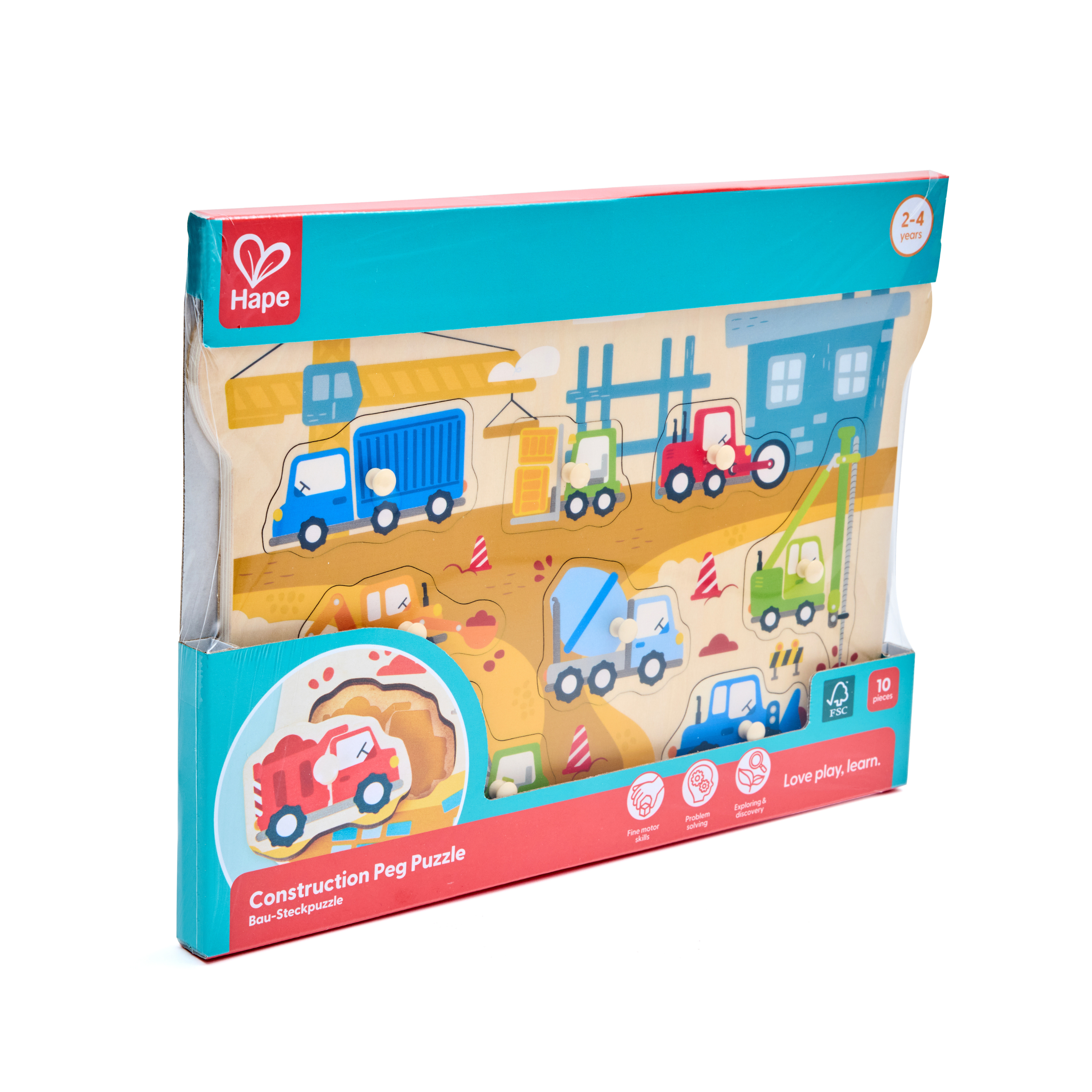 Bau-Steckpuzzle