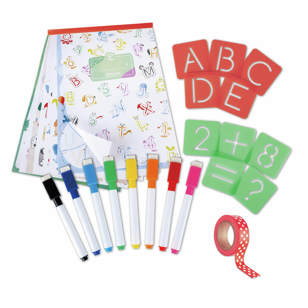 ABC und Zahlen Schablonen ABC und Zahlen Schablonen