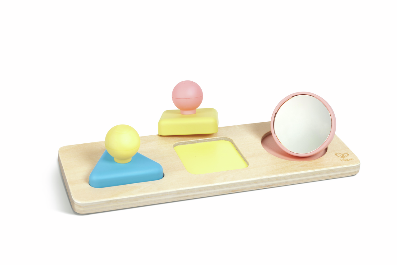 Montessori Mirror Shape Puzzle Montessori Mirror Shape Puzzle