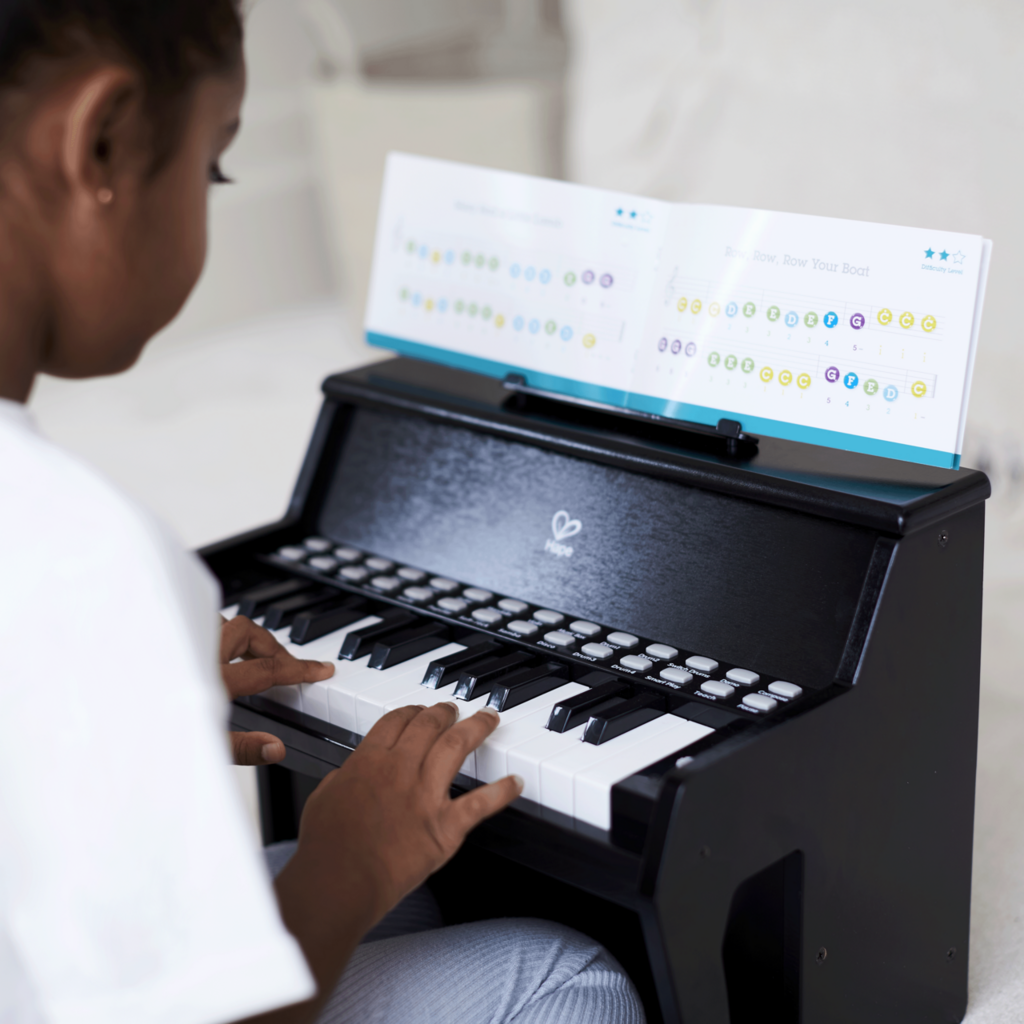 Learn with Lights Piano - Black
