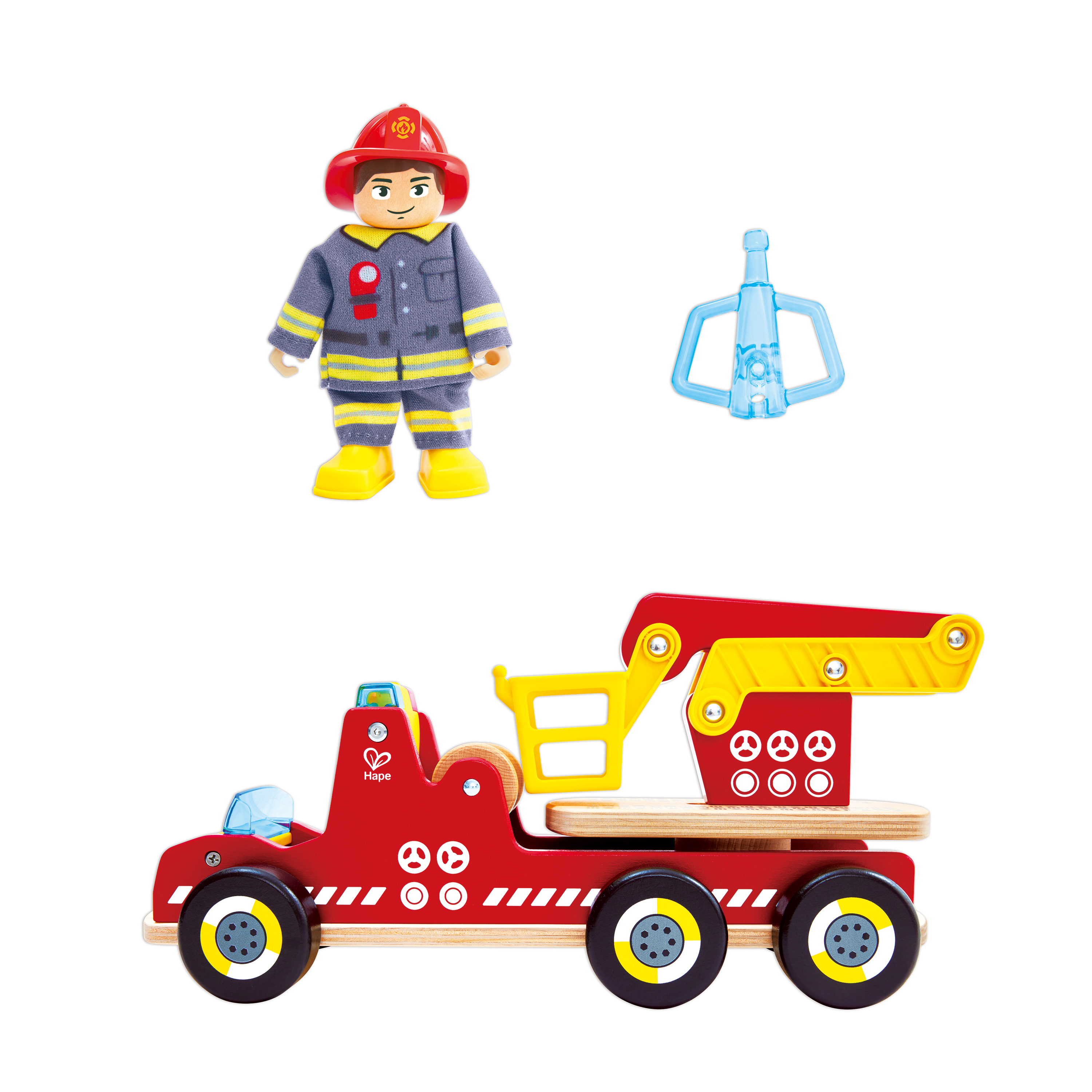Feuerwehrauto mit Beleuchtung und Sirene