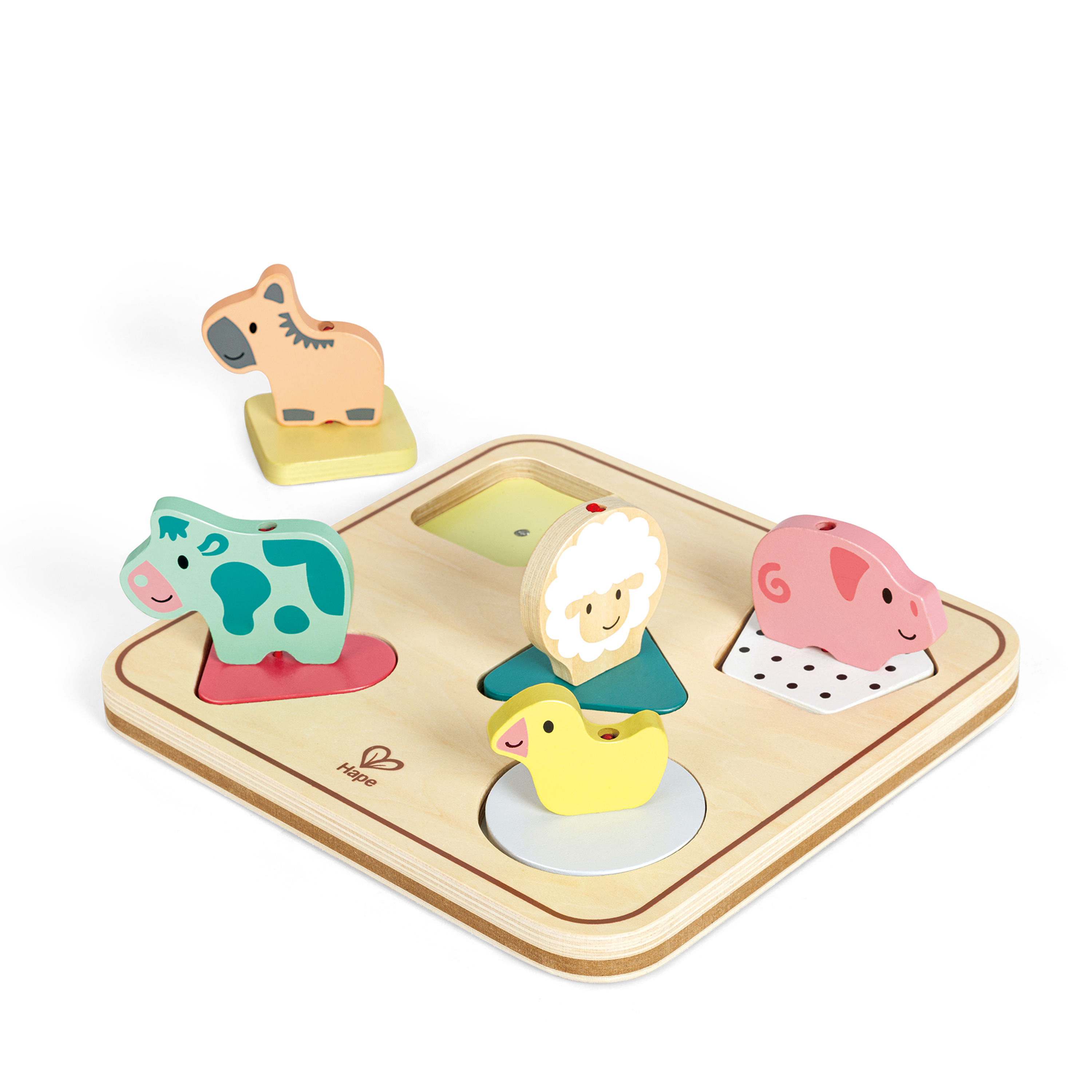 Tiergeräuschepuzzle Tom