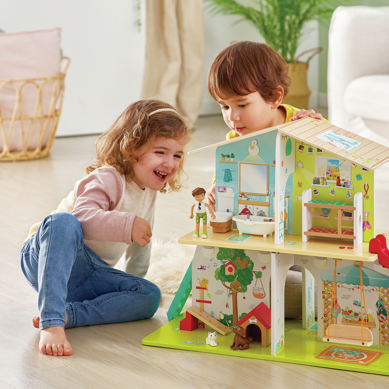 Interaktives Puppenhaus Interaktives Puppenhaus