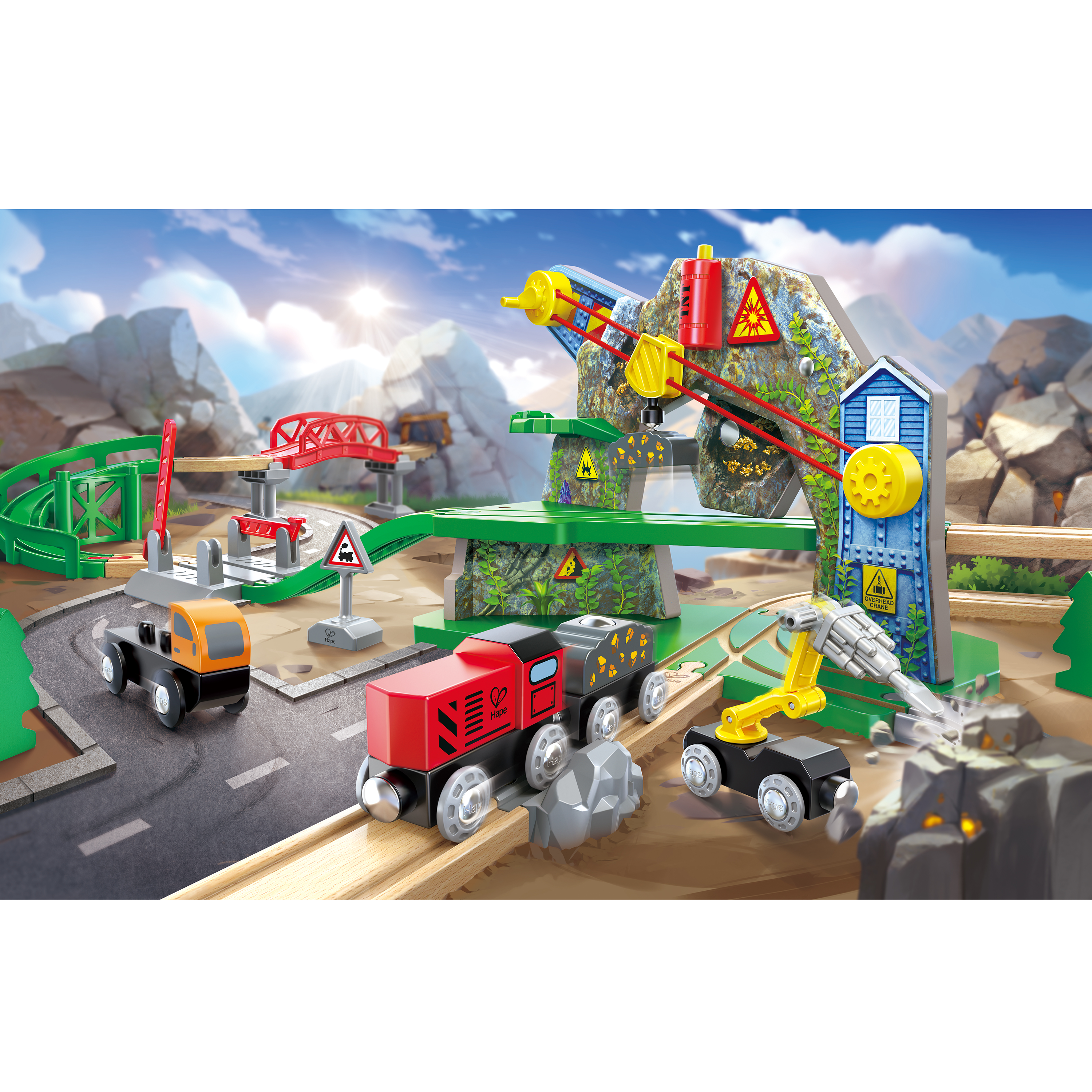 Goldmine Eisenbahn-Set
