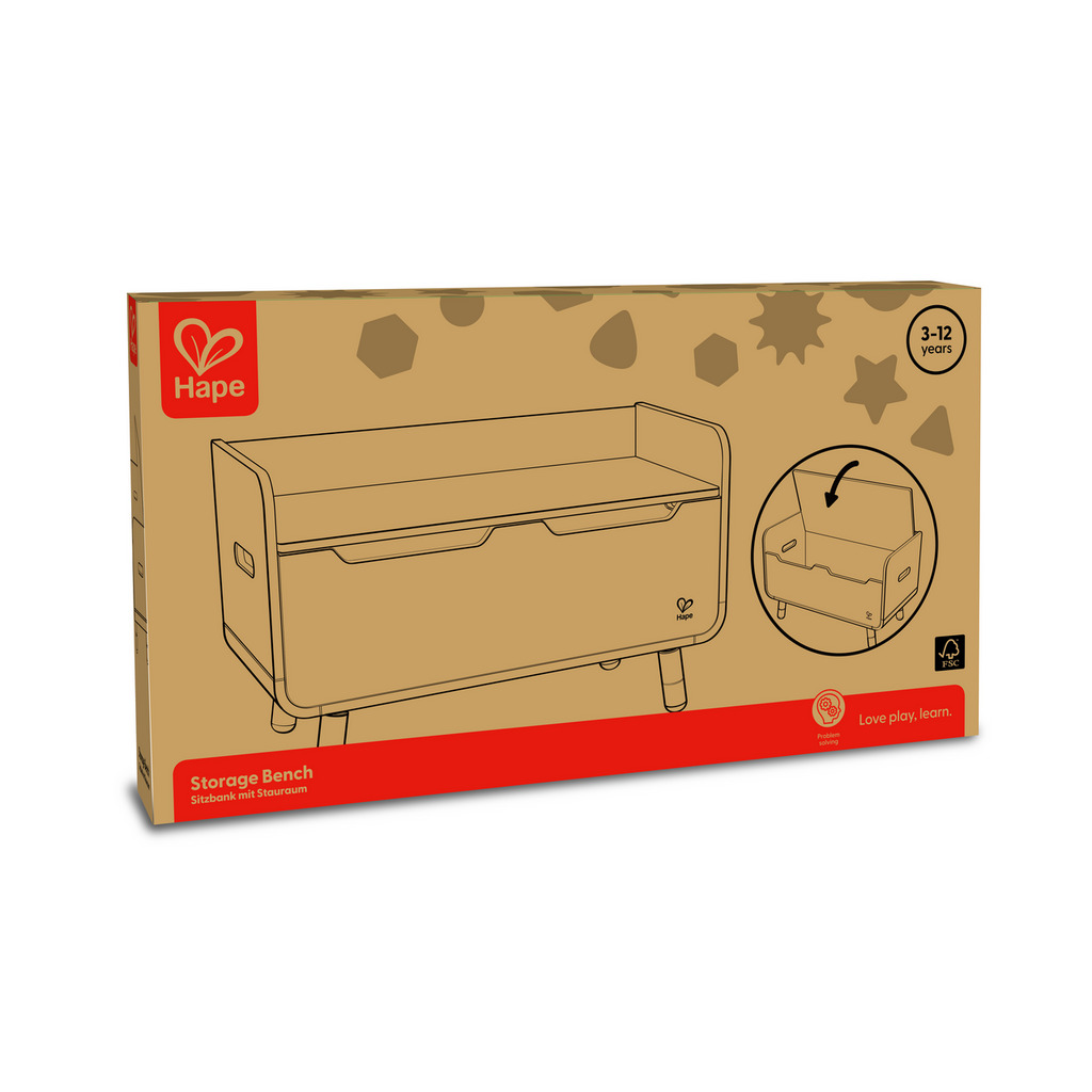 Sitzbank mit Stauraum Sitzbank mit Stauraum