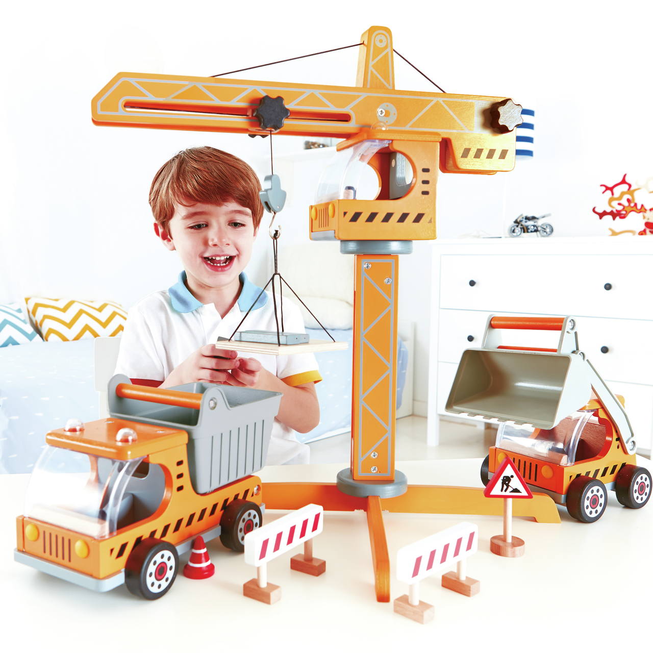 Großer Baukran Großer Baukran