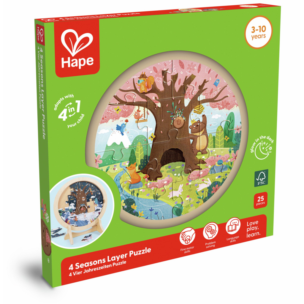 4-Jahreszeiten-Lagenpuzzle 4-Jahreszeiten-Lagenpuzzle