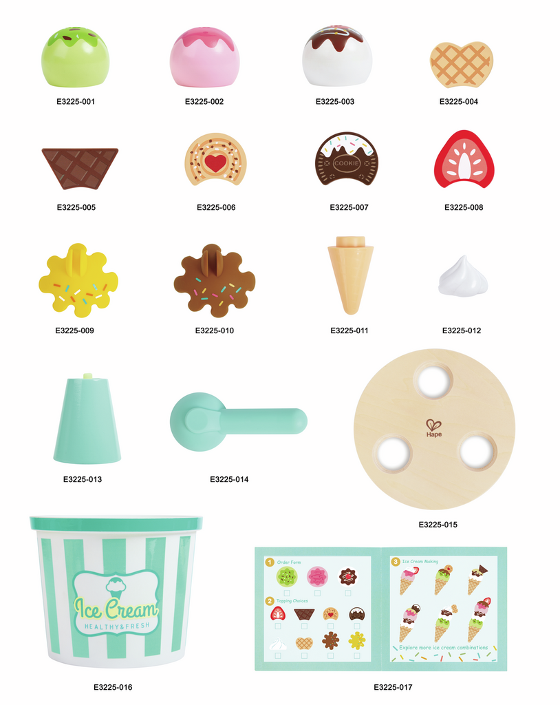 Ice Cream Bucket Playset Ice Cream Bucket Playset