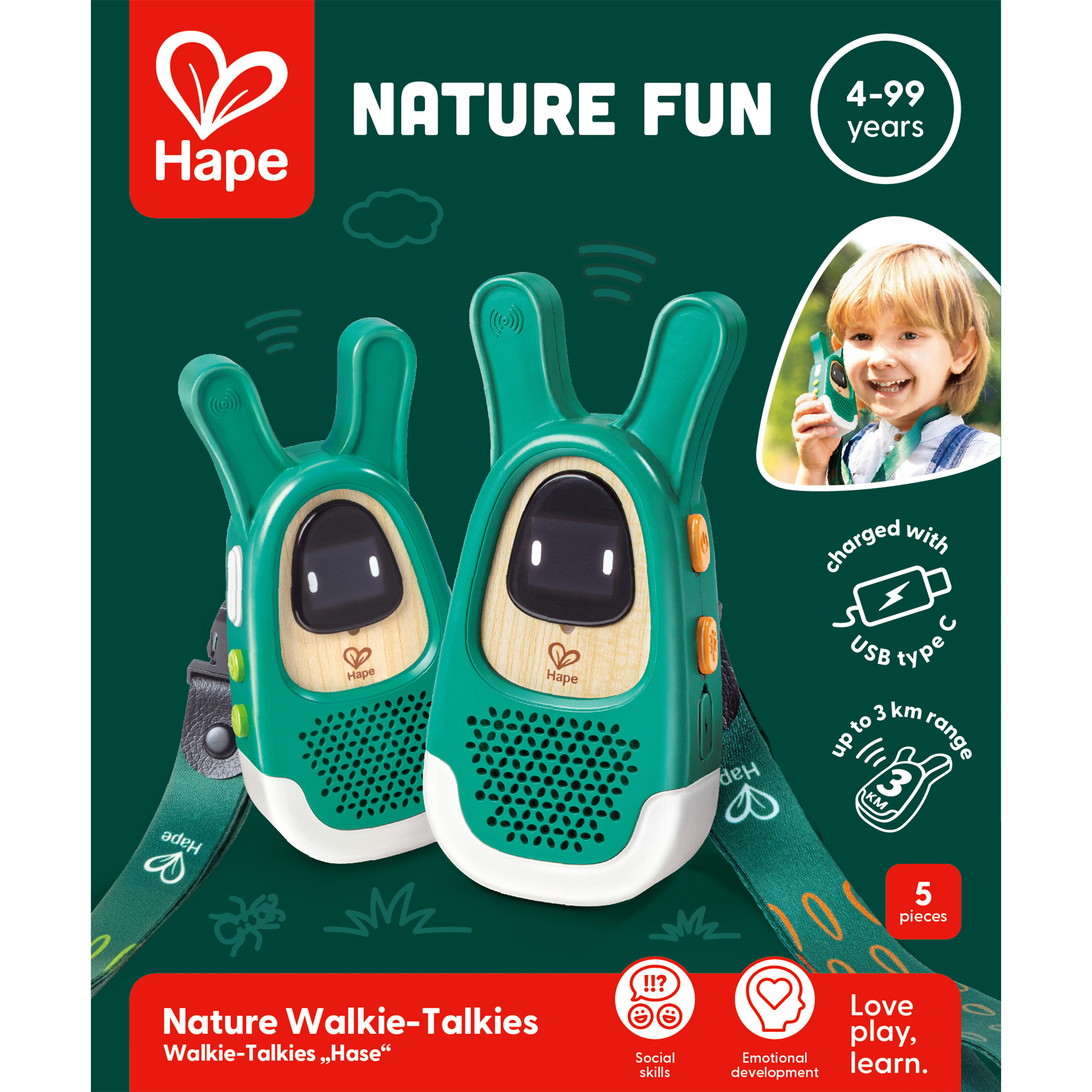 Kinder Walkie Talkie