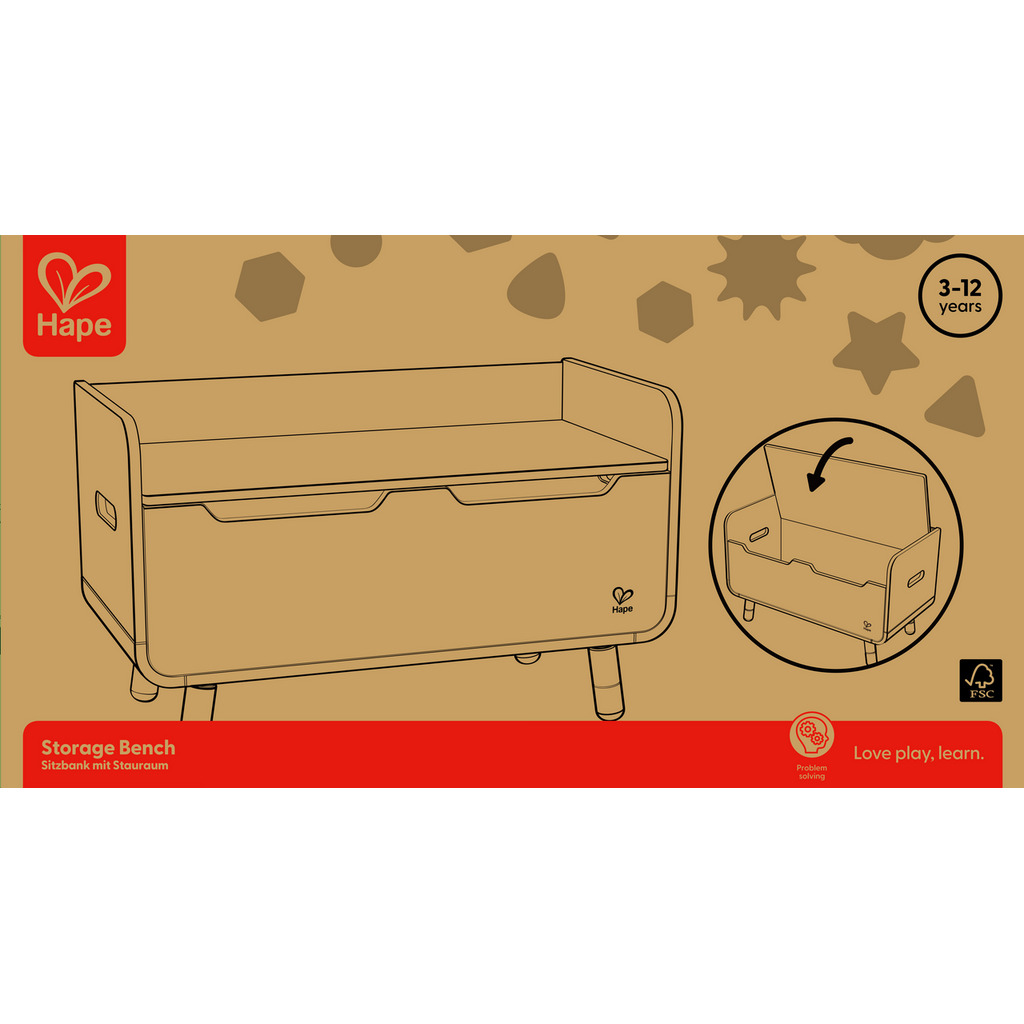 Sitzbank mit Stauraum Sitzbank mit Stauraum