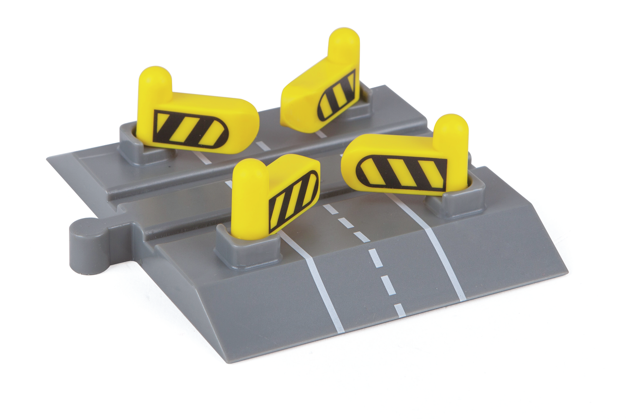 Bahnübergang mit automatischer Schranke Bahnübergang mit automatischer Schranke