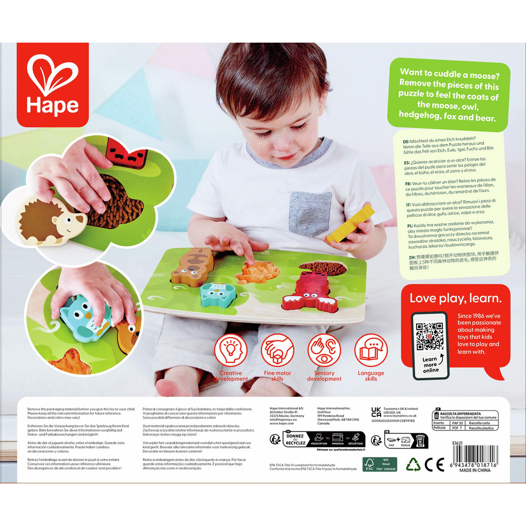 Fühlpuzzle Waldtiere Fühlpuzzle Waldtiere