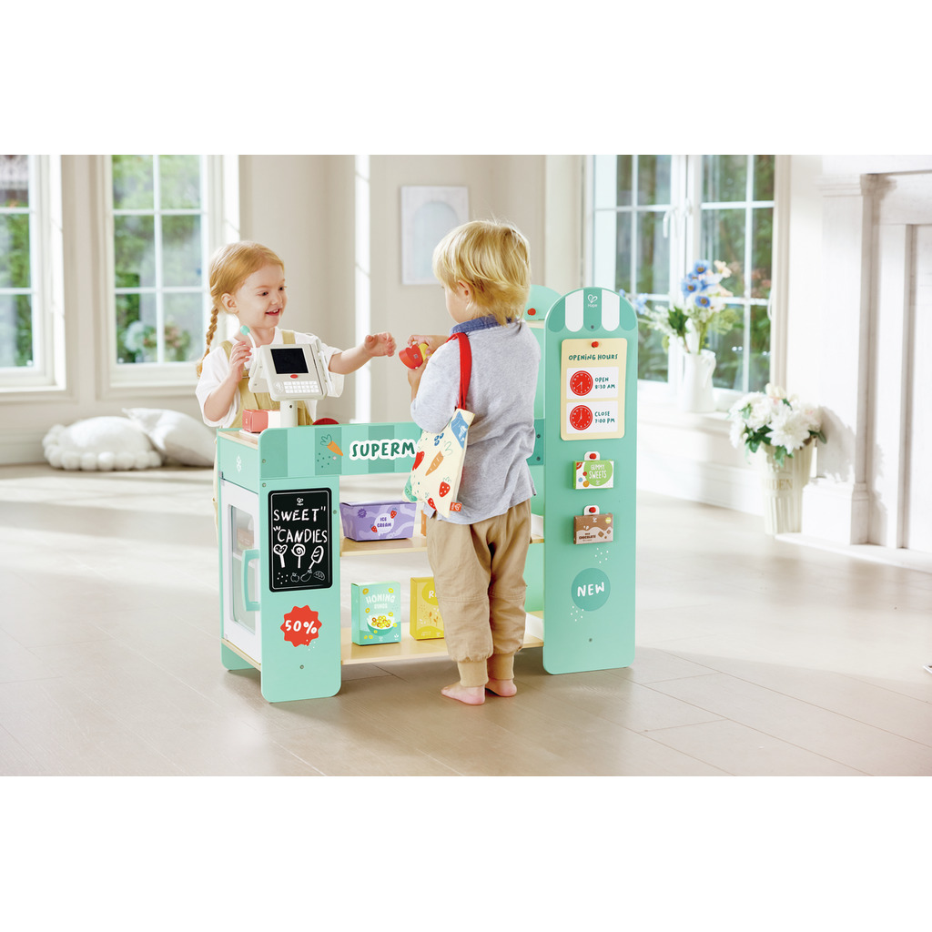 Intelligenter Supermarkt aus Holz Intelligenter Supermarkt aus Holz