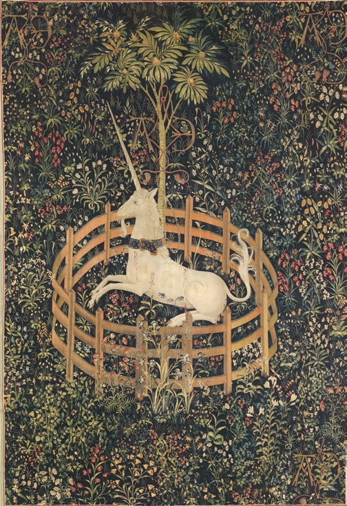 Einhorn im Garten