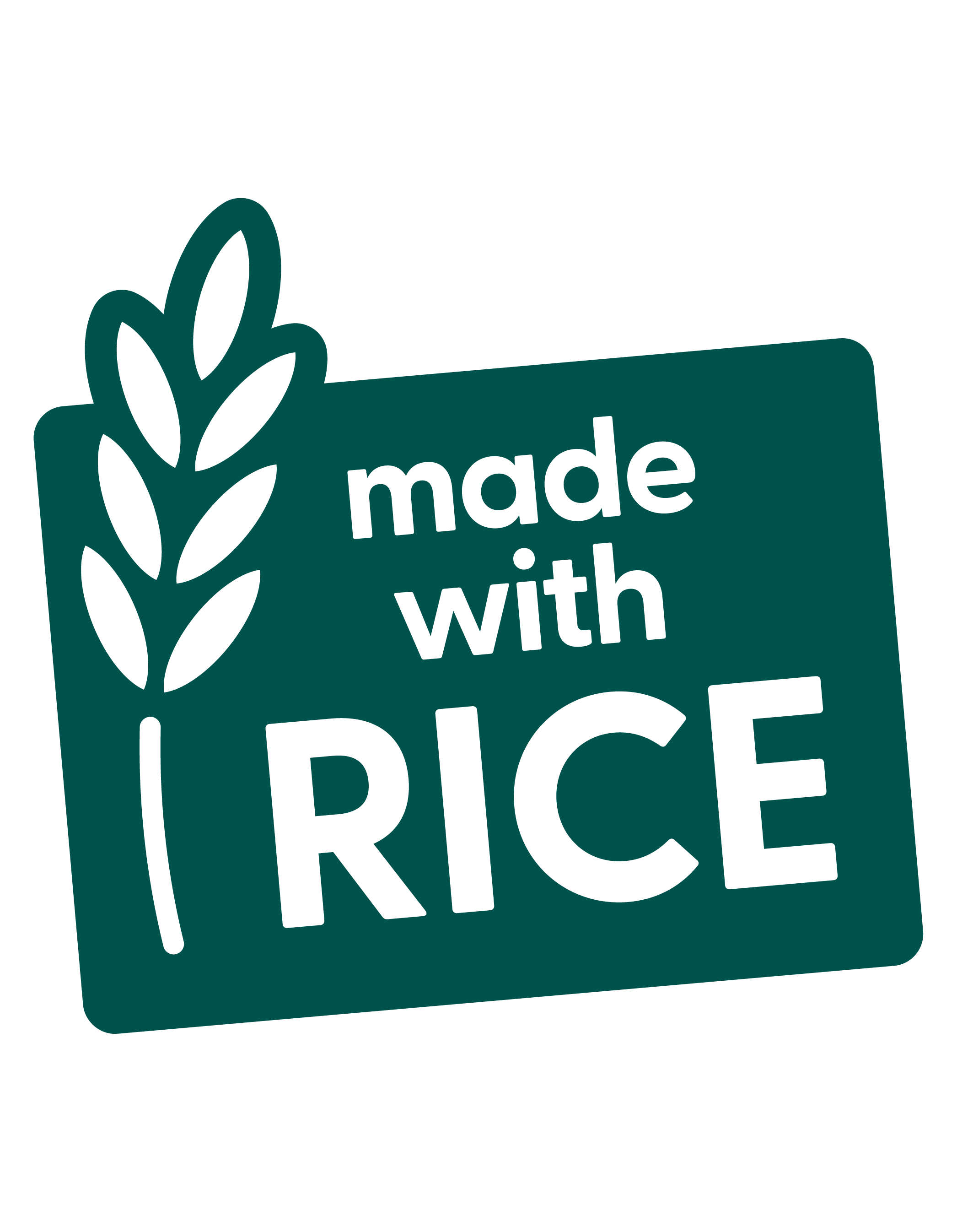 Hergestellt aus Reis