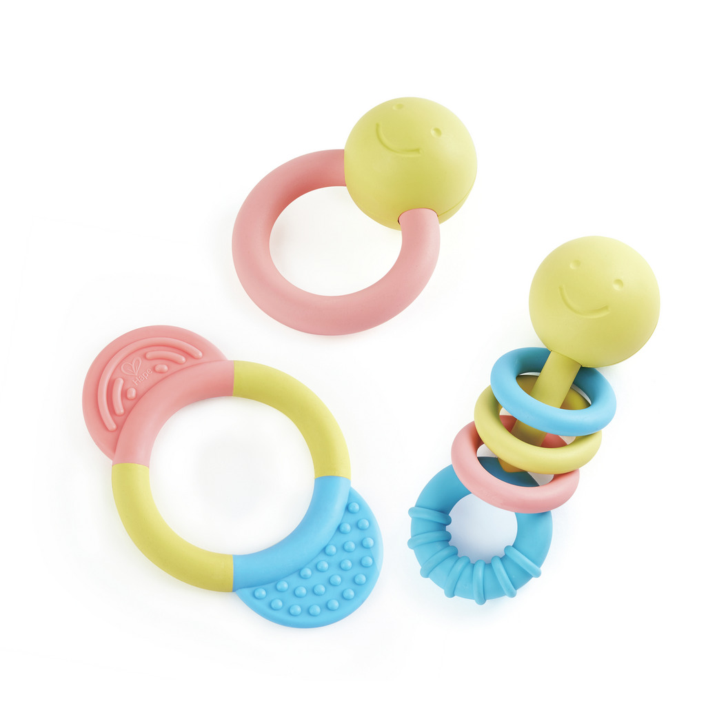 Rassel- und Beißring-Set