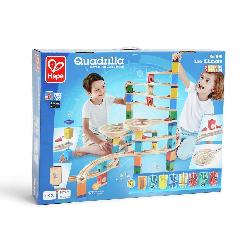 Hape Quadrilla Cyclone Marble Run product photograph