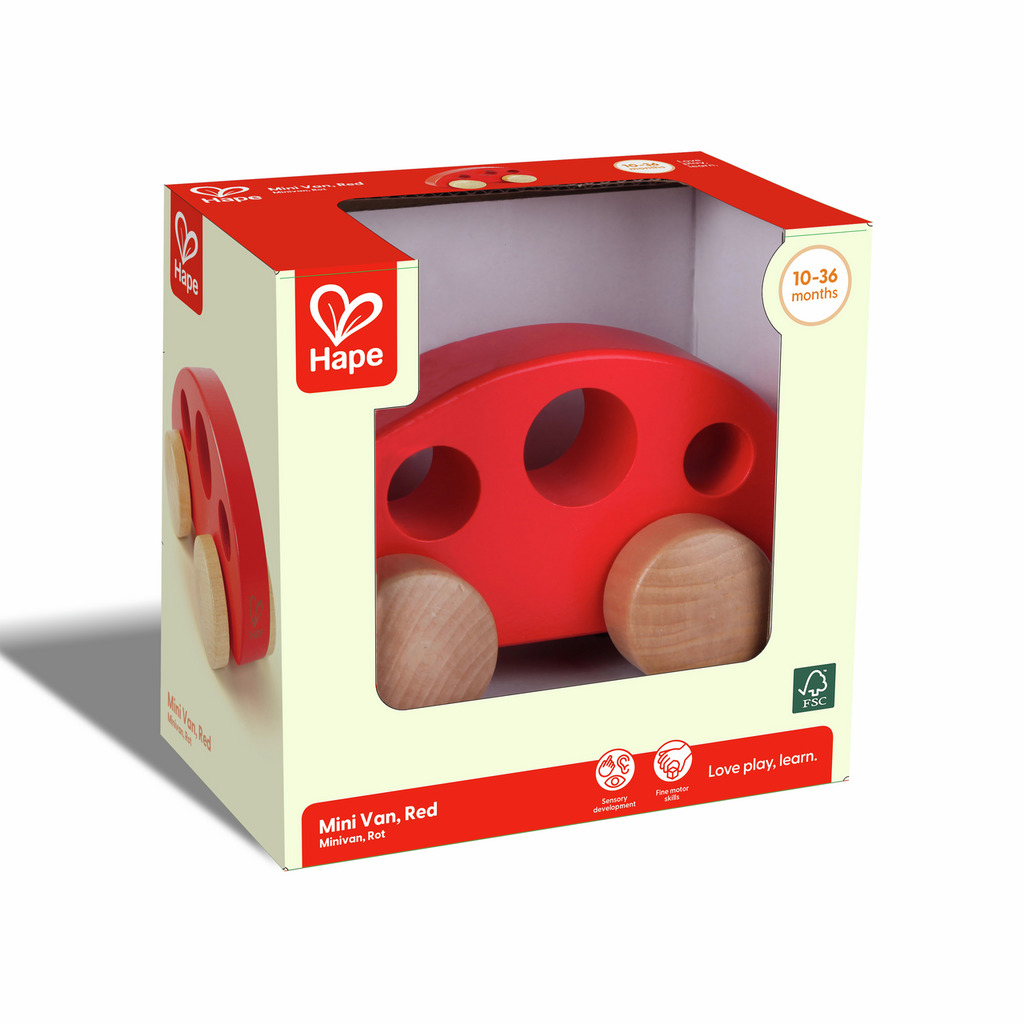 Minivan, rot Minivan, rot