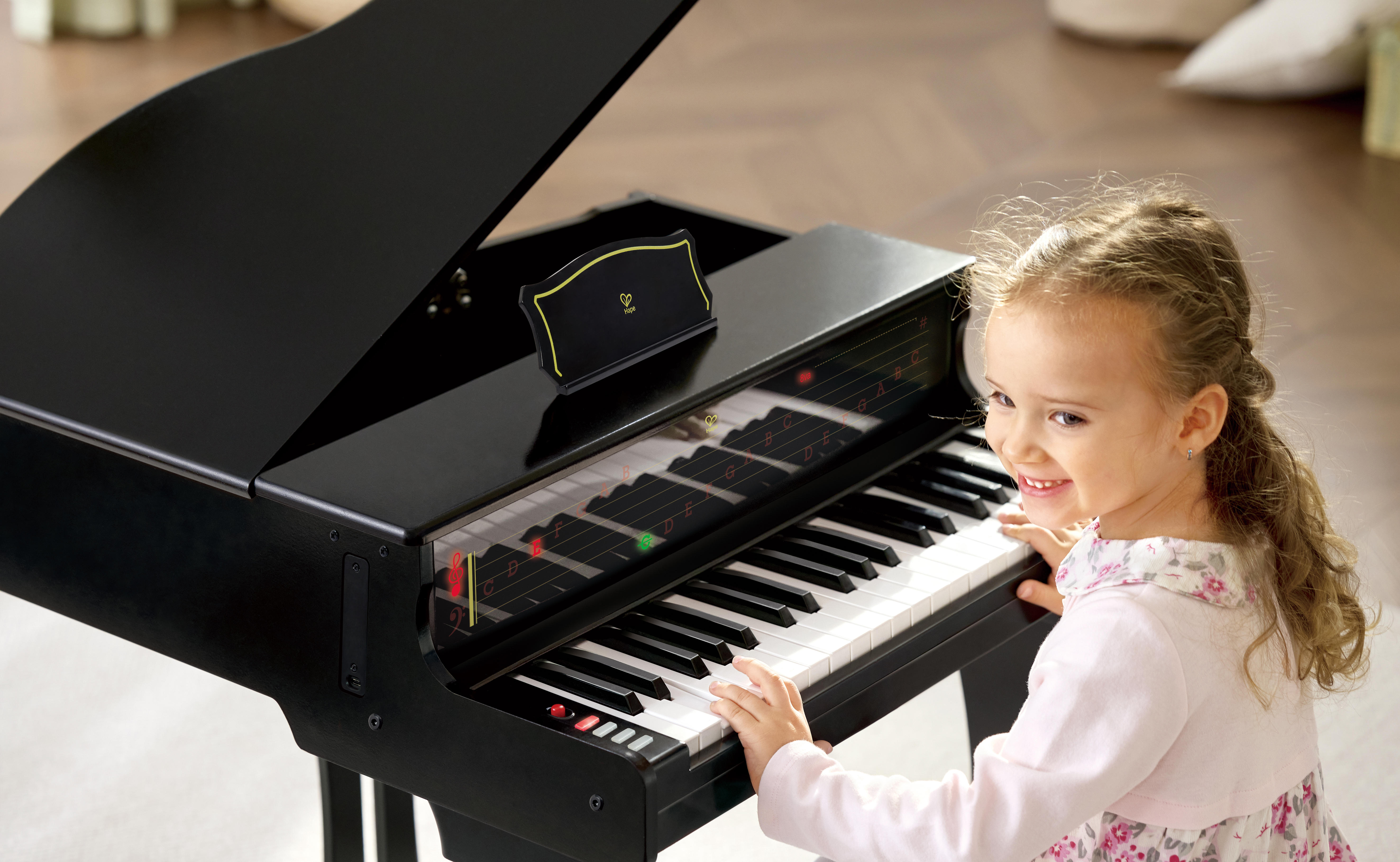 LED Lernpiano