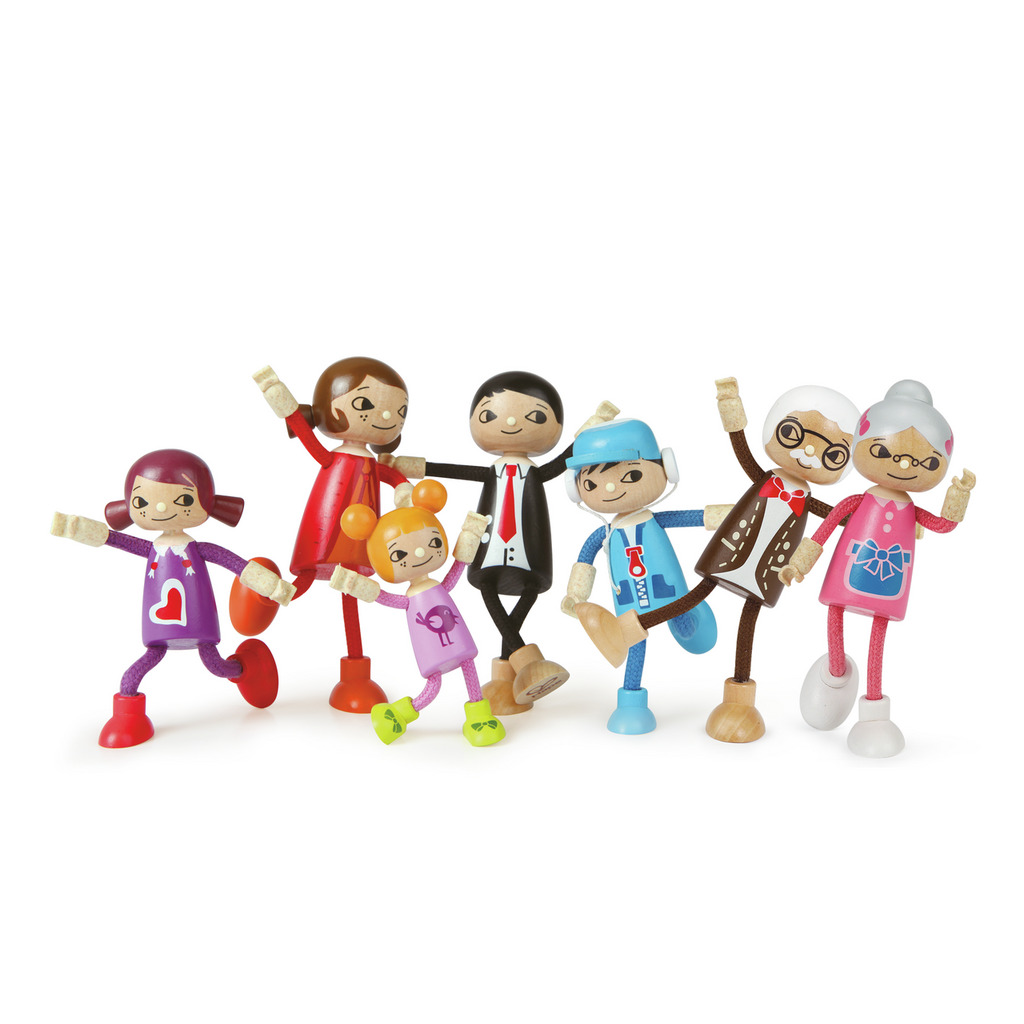 Hape Happy Family - Caucasian - Hape - Blue Turtle Toys