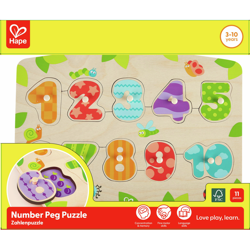 Number Peg Puzzle Number Peg Puzzle