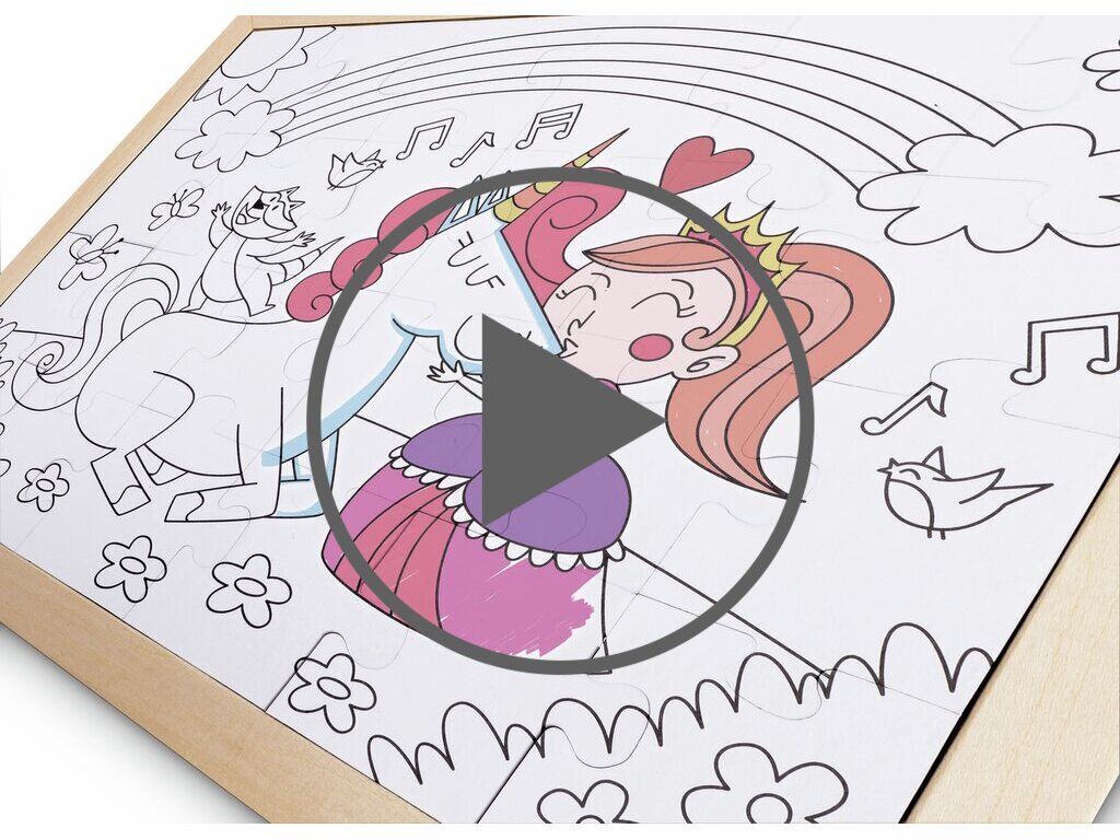 Einhorn-Puzzle Einhorn-Puzzle