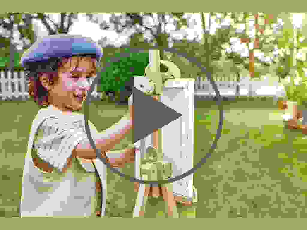 Portable Bamboo Easel