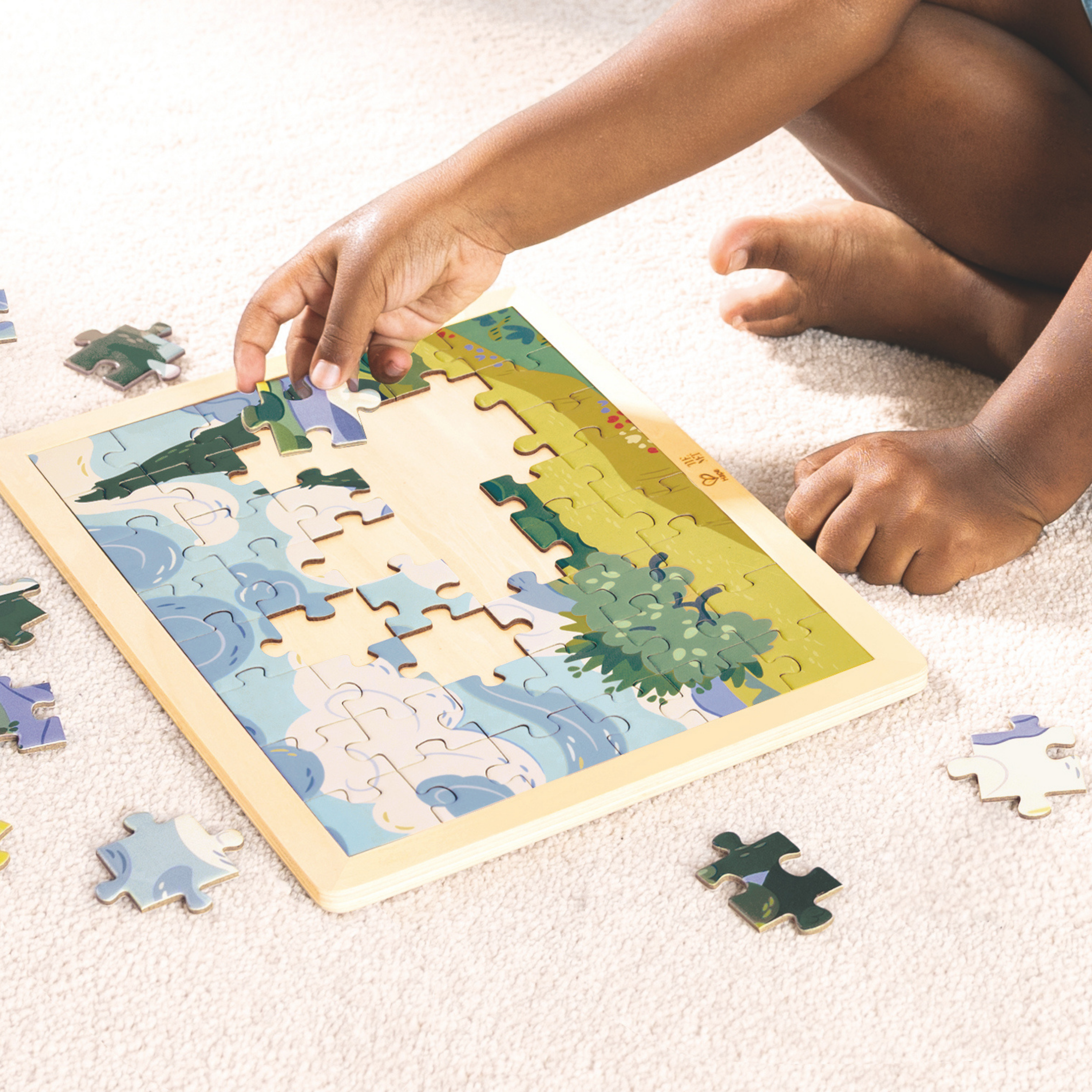 Van Gogh Cypresses Puzzle