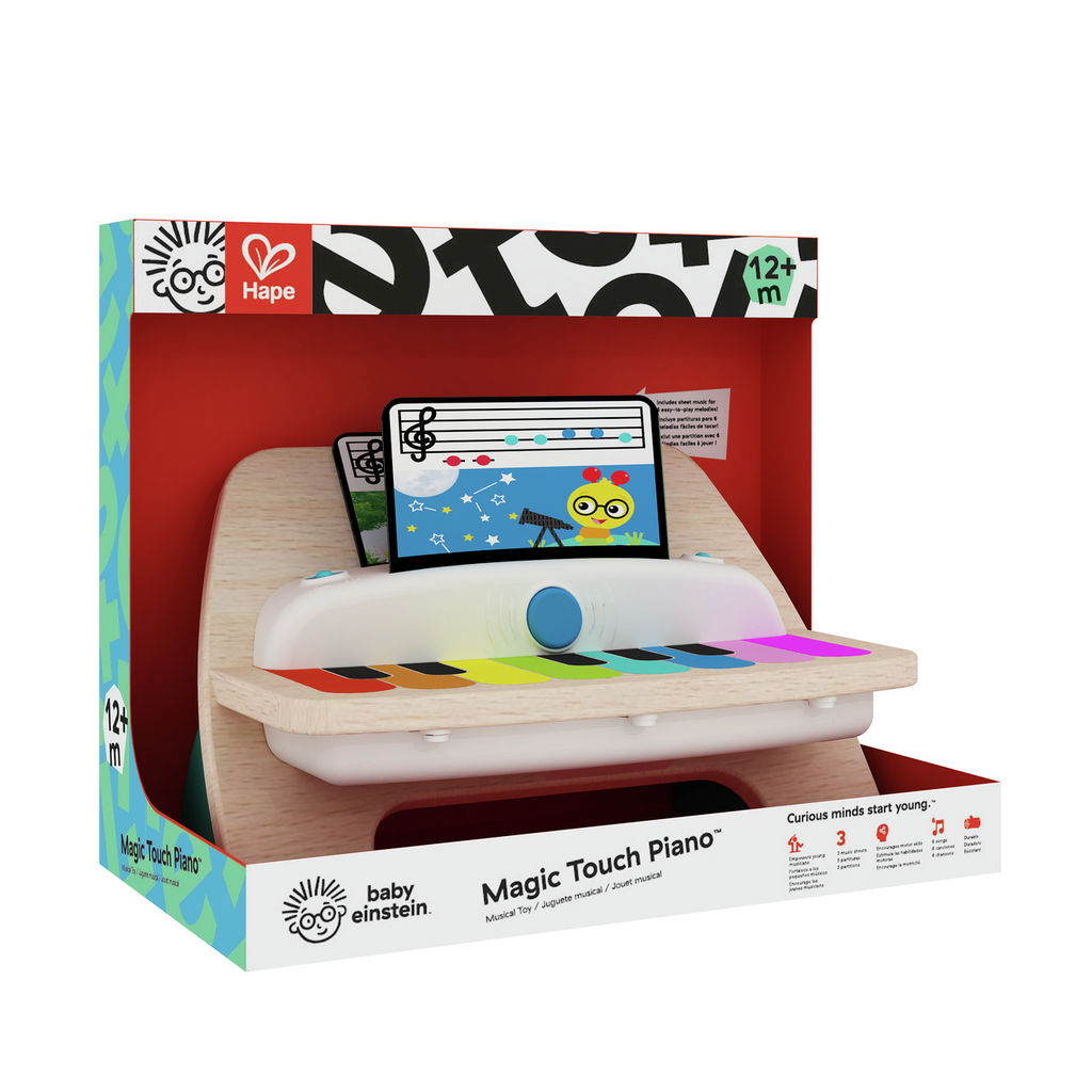 Hape and Baby Einstein Magic Touch Piano Wooden Musical – Hape Toys (Hape  International Inc.)