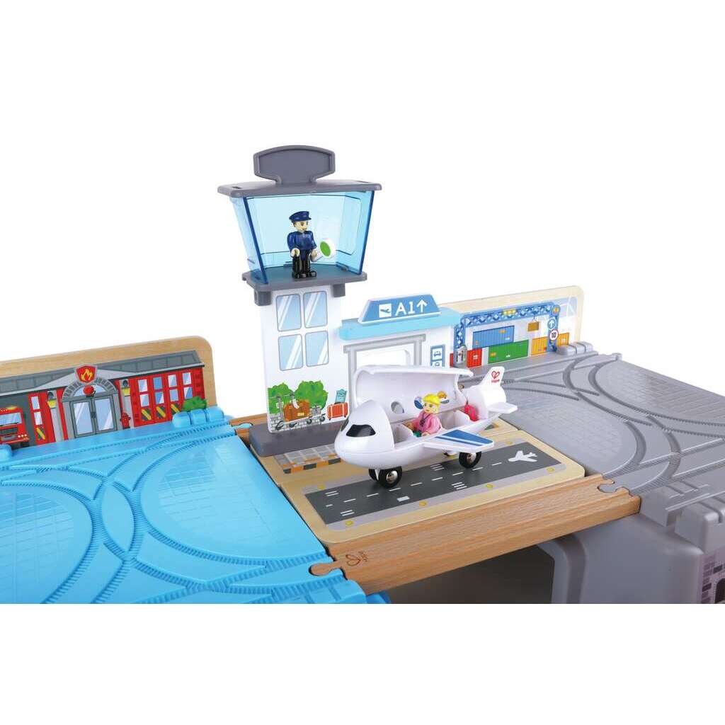 Großstadtlandschaft Eisenbahn in Aufbewahrungsbox Großstadtlandschaft Eisenbahn in Aufbewahrungsbox