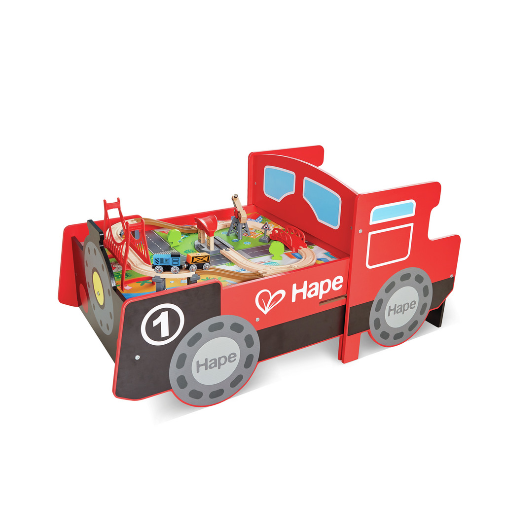 Aufklappbarer Eisenbahntisch Aufklappbarer Eisenbahntisch