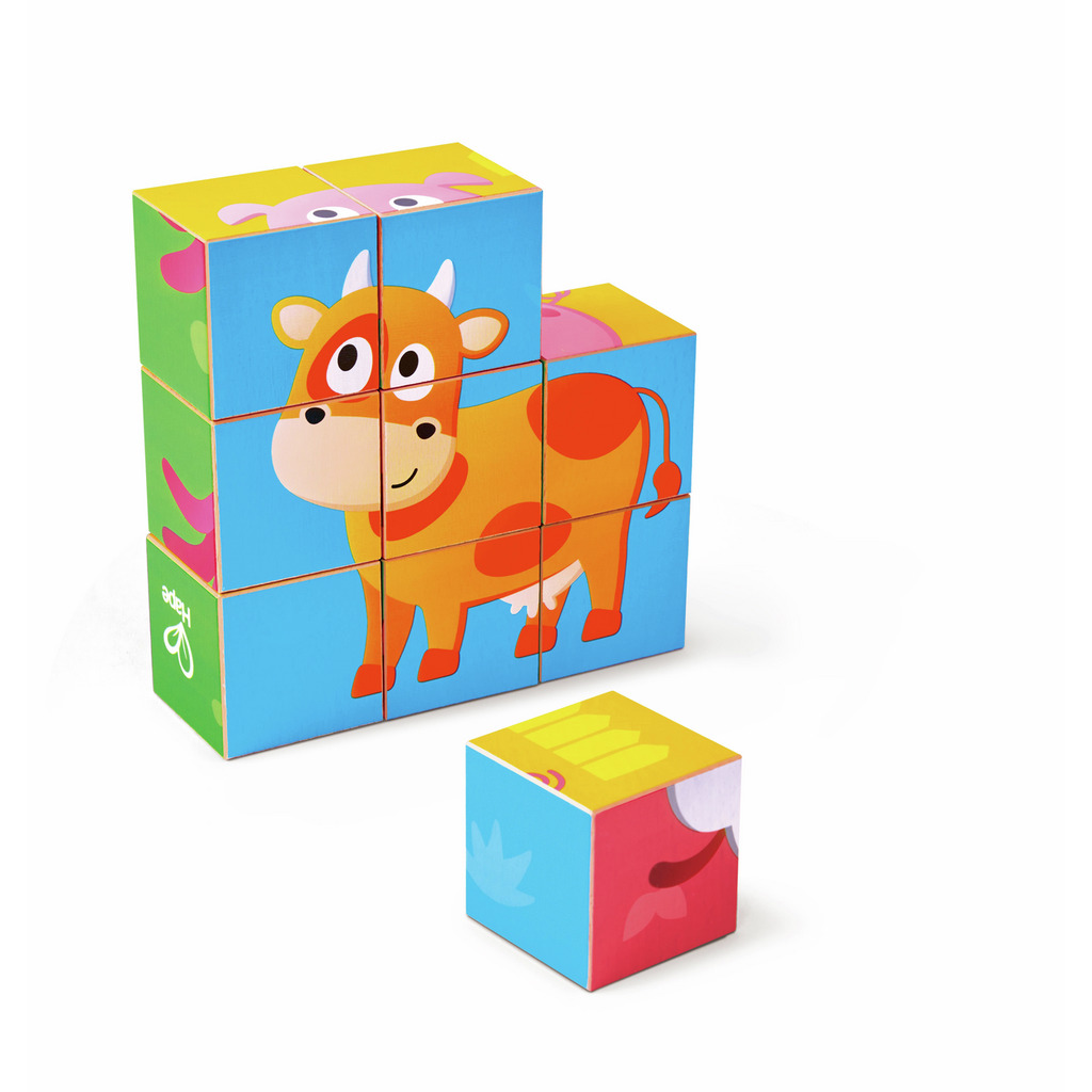 Blockpuzzle Bauernhof 