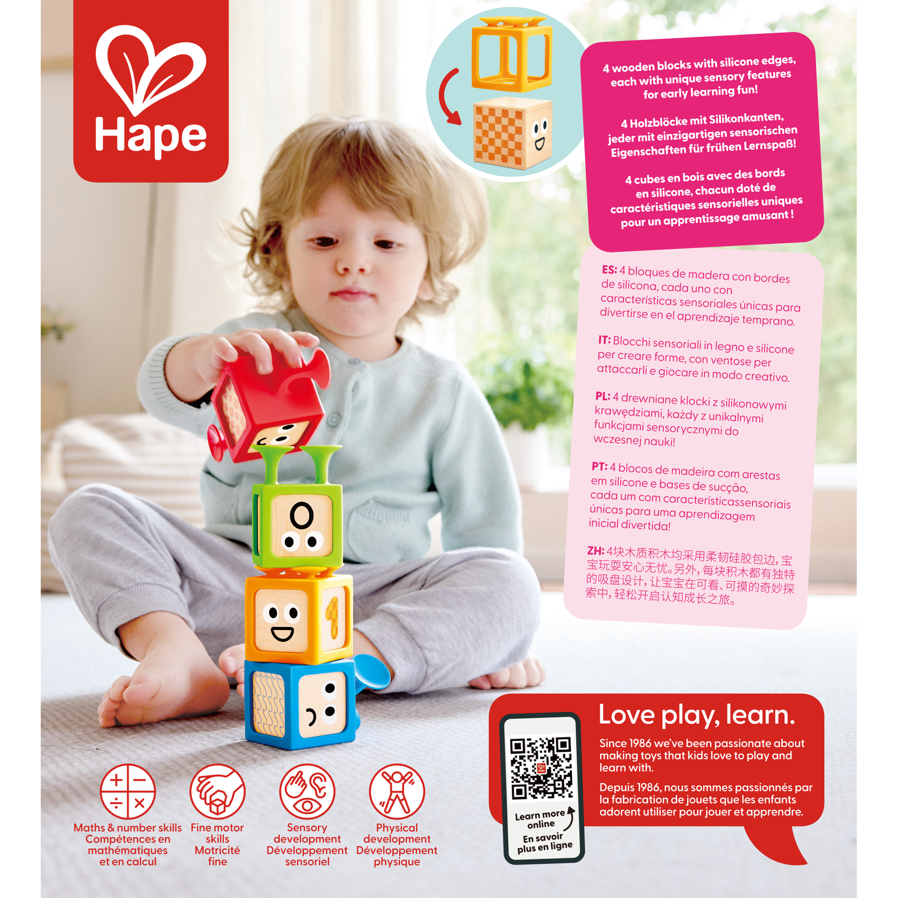 Sensorik- und Saugnapfspielsteine