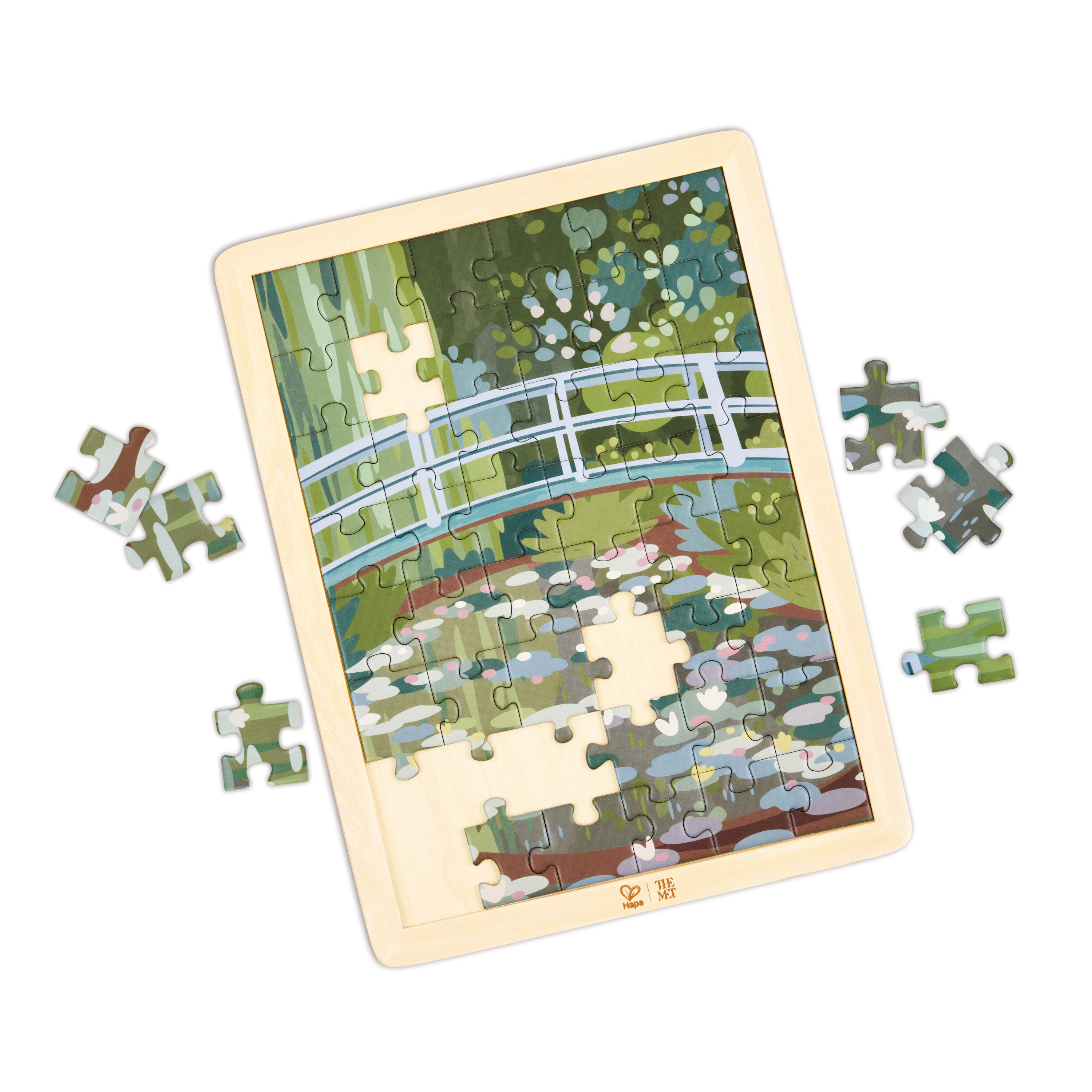 Monet Water Lily Garden Puzzle