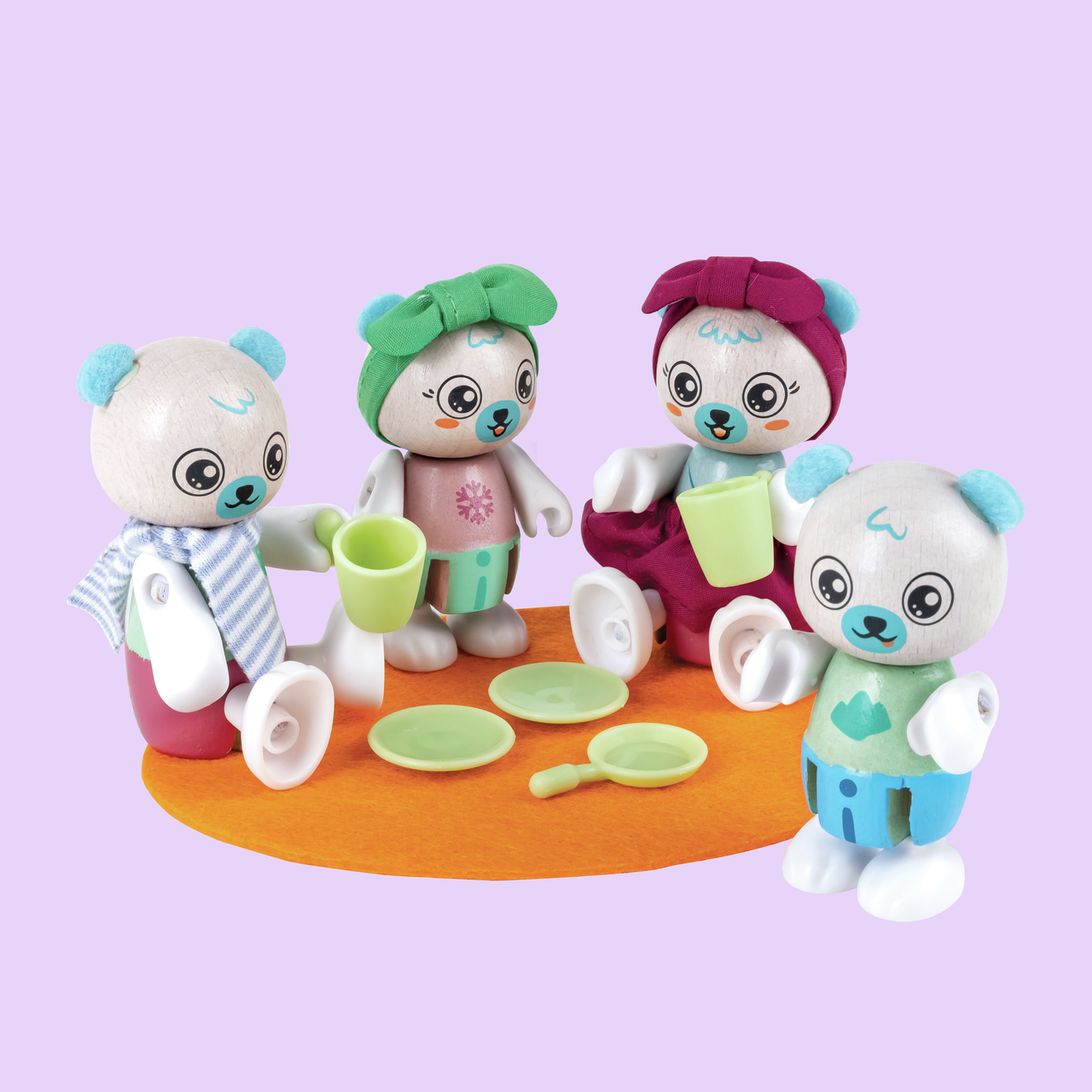 Eisbärfamilie Eisbärfamilie