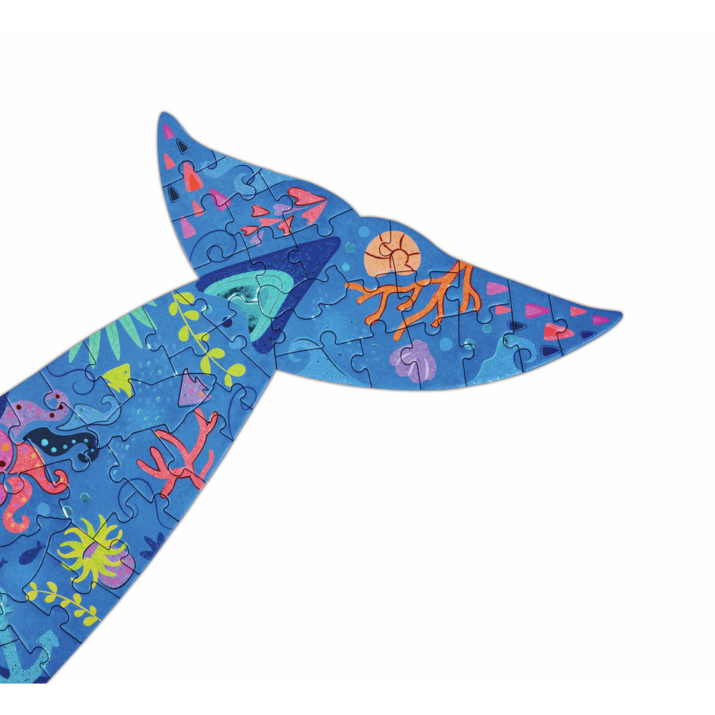 Humpback Whale Shimmer Floor Puzzle - 200pcs