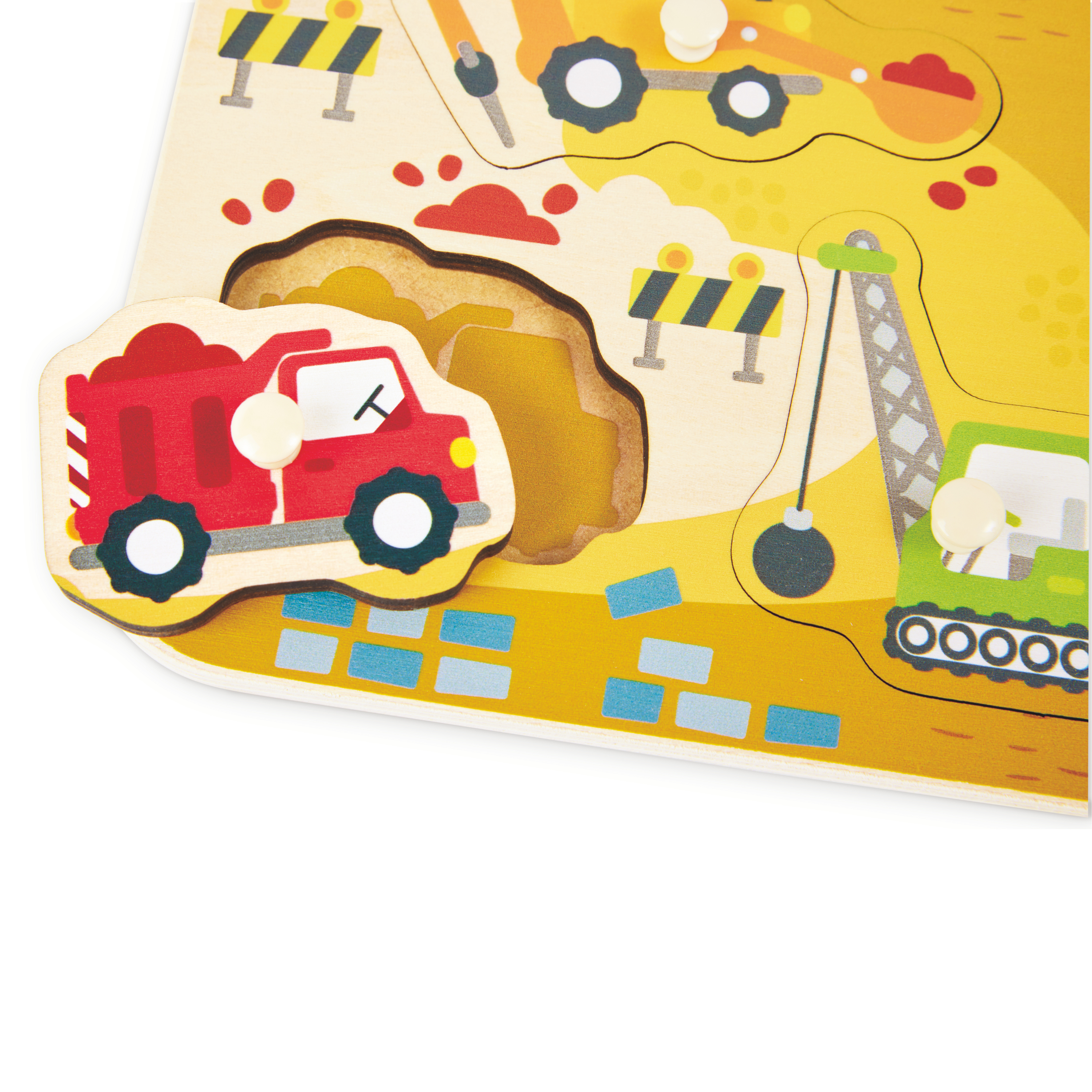 Bau-Steckpuzzle