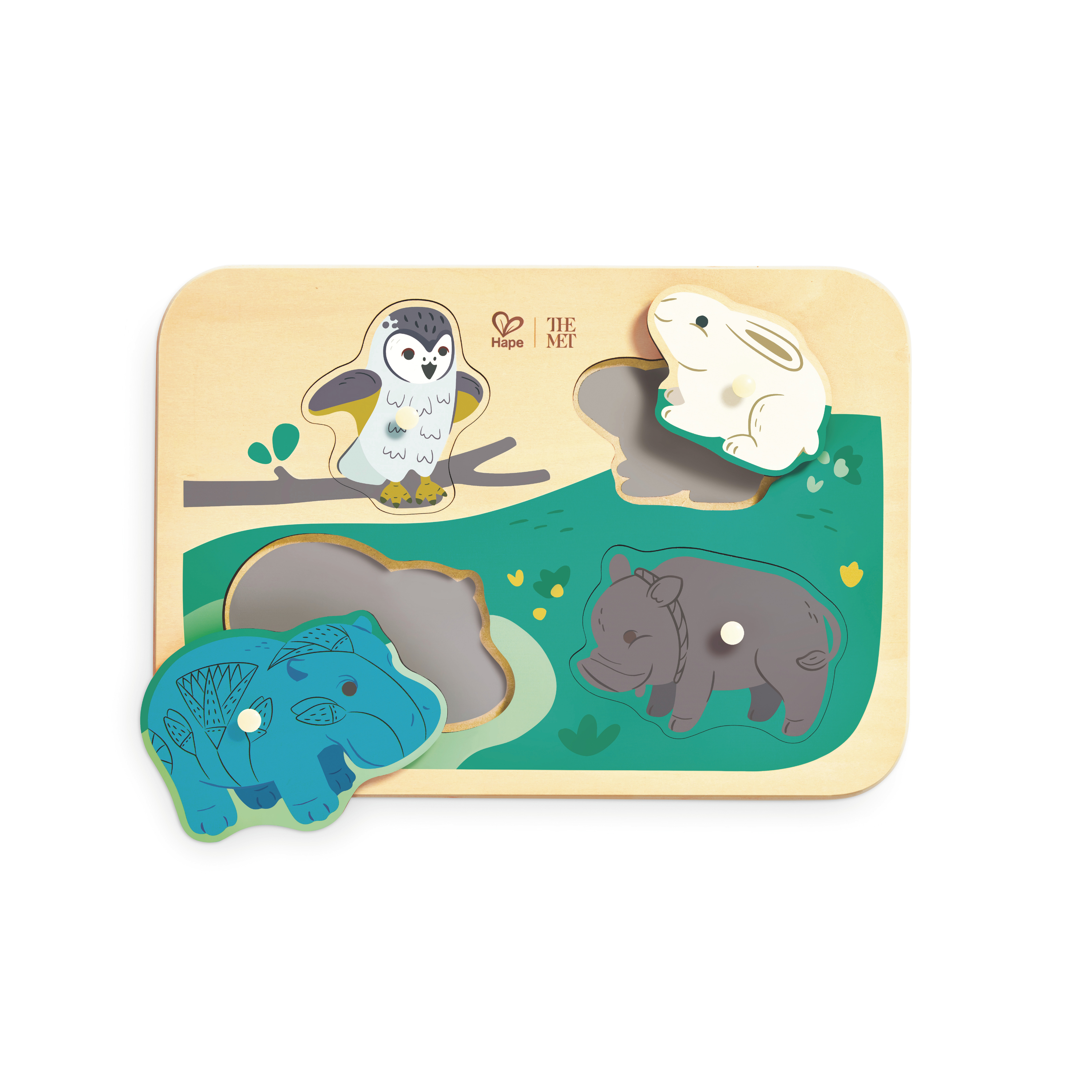 Animal Friends Peg Puzzle