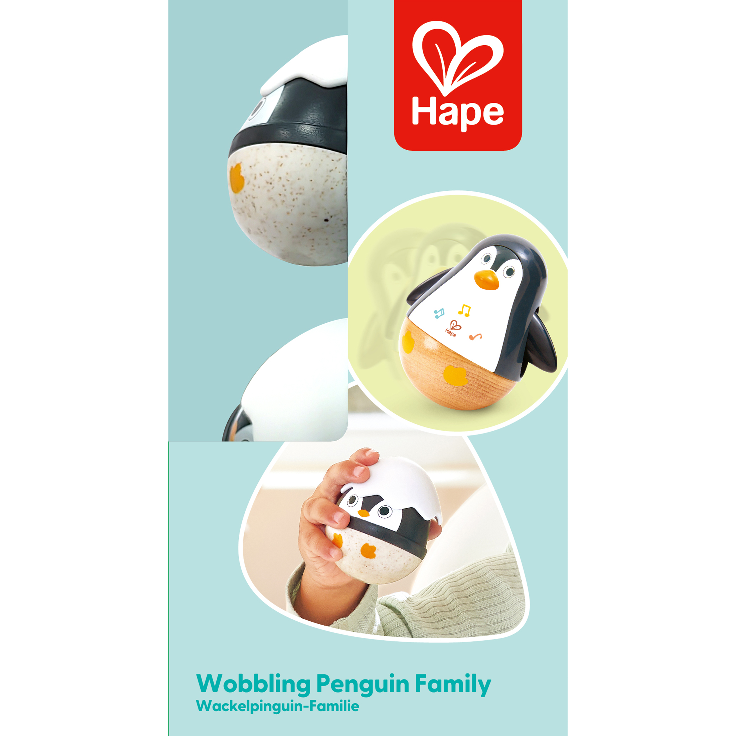 Wackelpinguin-Familie