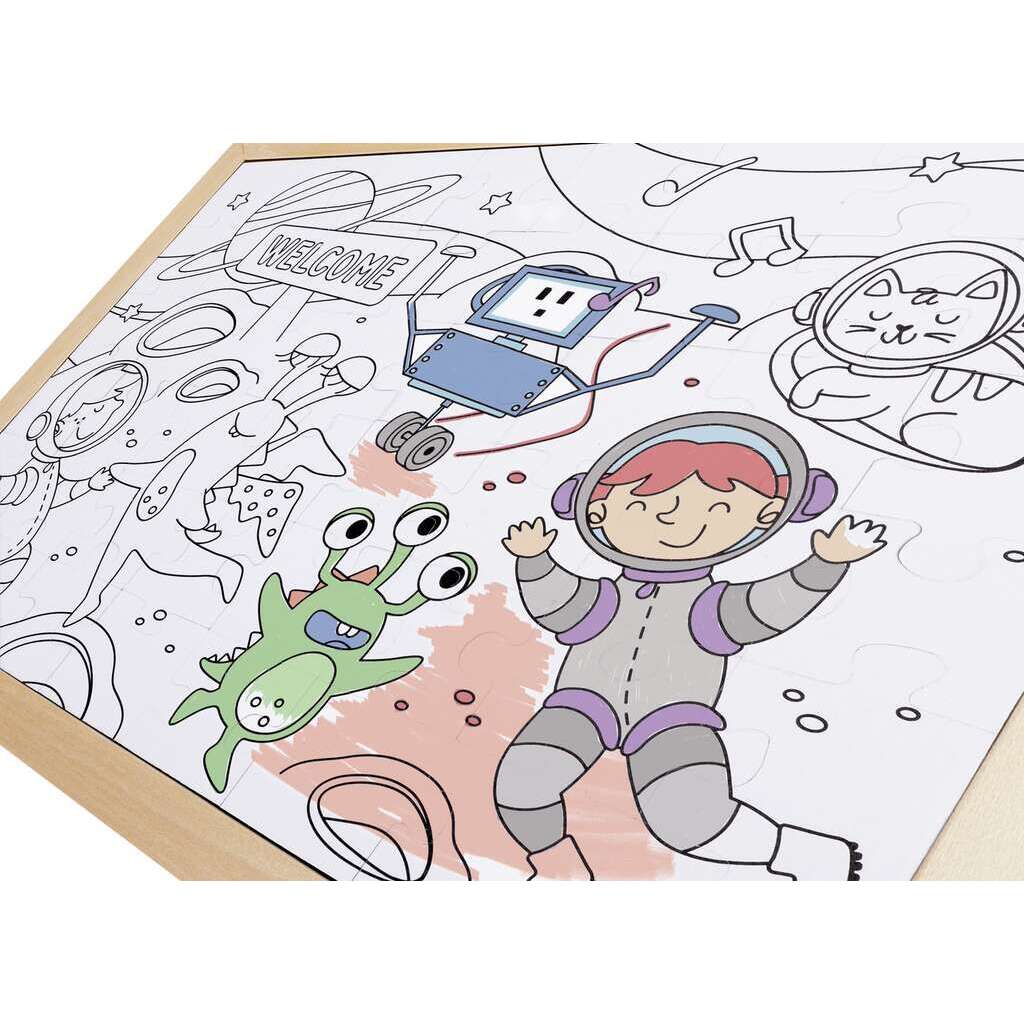 Space Friends Puzzle Space Friends Puzzle