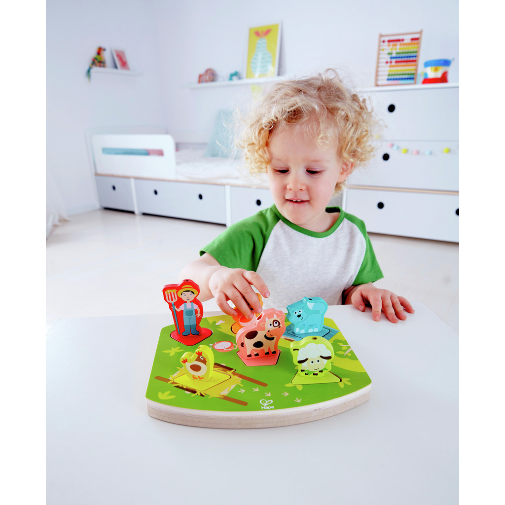 Bauernhof-Geräusche-Puzzle Bauernhof-Geräusche-Puzzle