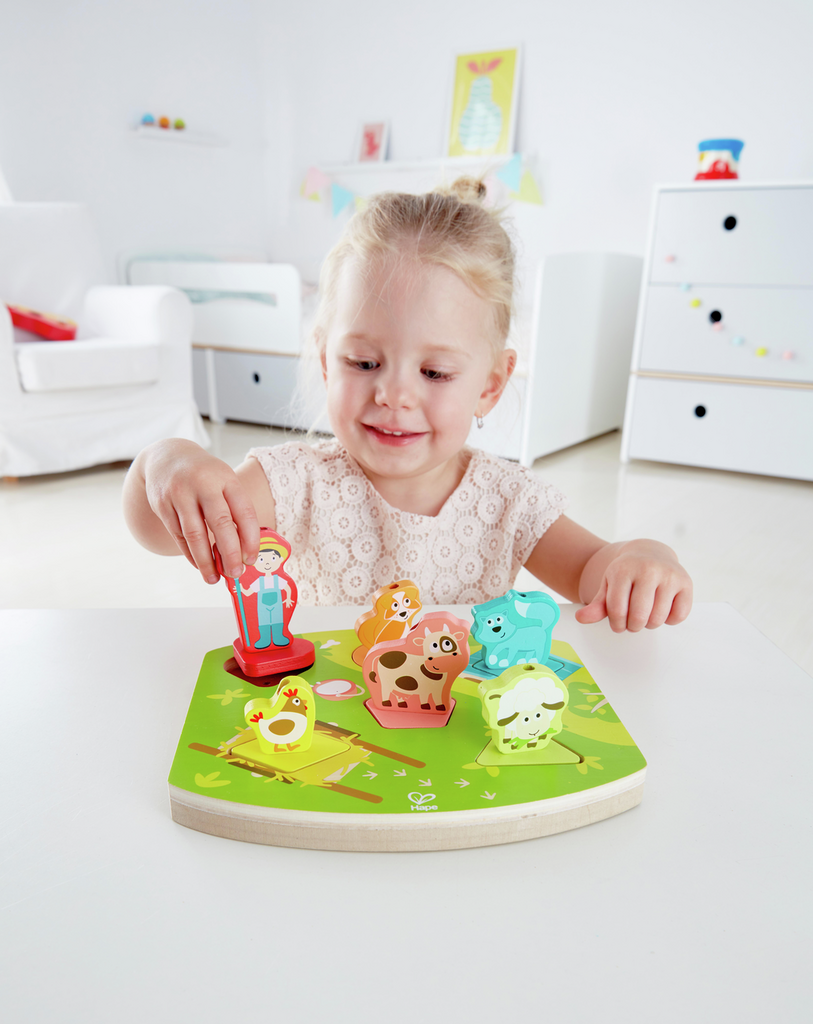 Bauernhof-Geräusche-Puzzle Bauernhof-Geräusche-Puzzle