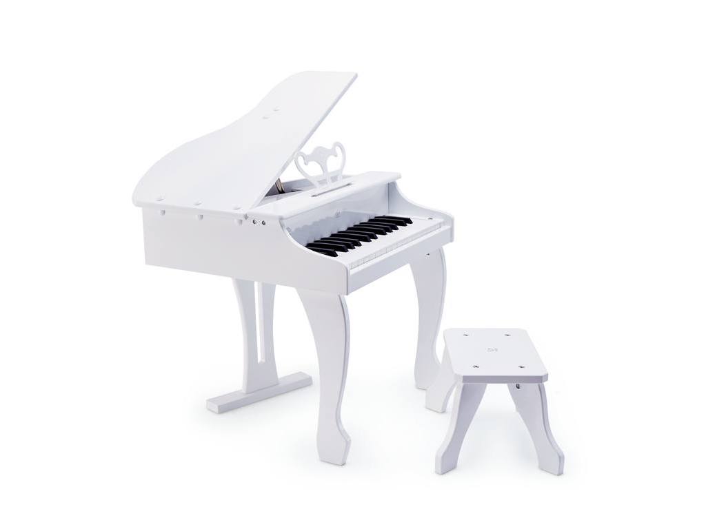 Deluxe Grand Piano - White