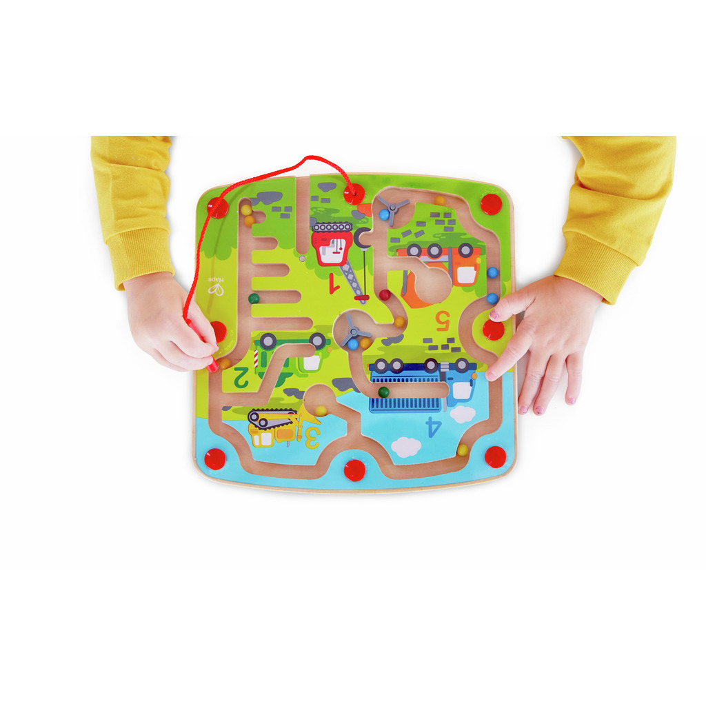 Baufahrzeuge- Labyrinth Baufahrzeuge- Labyrinth