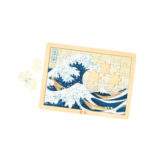 Puzzle "Die große Welle"