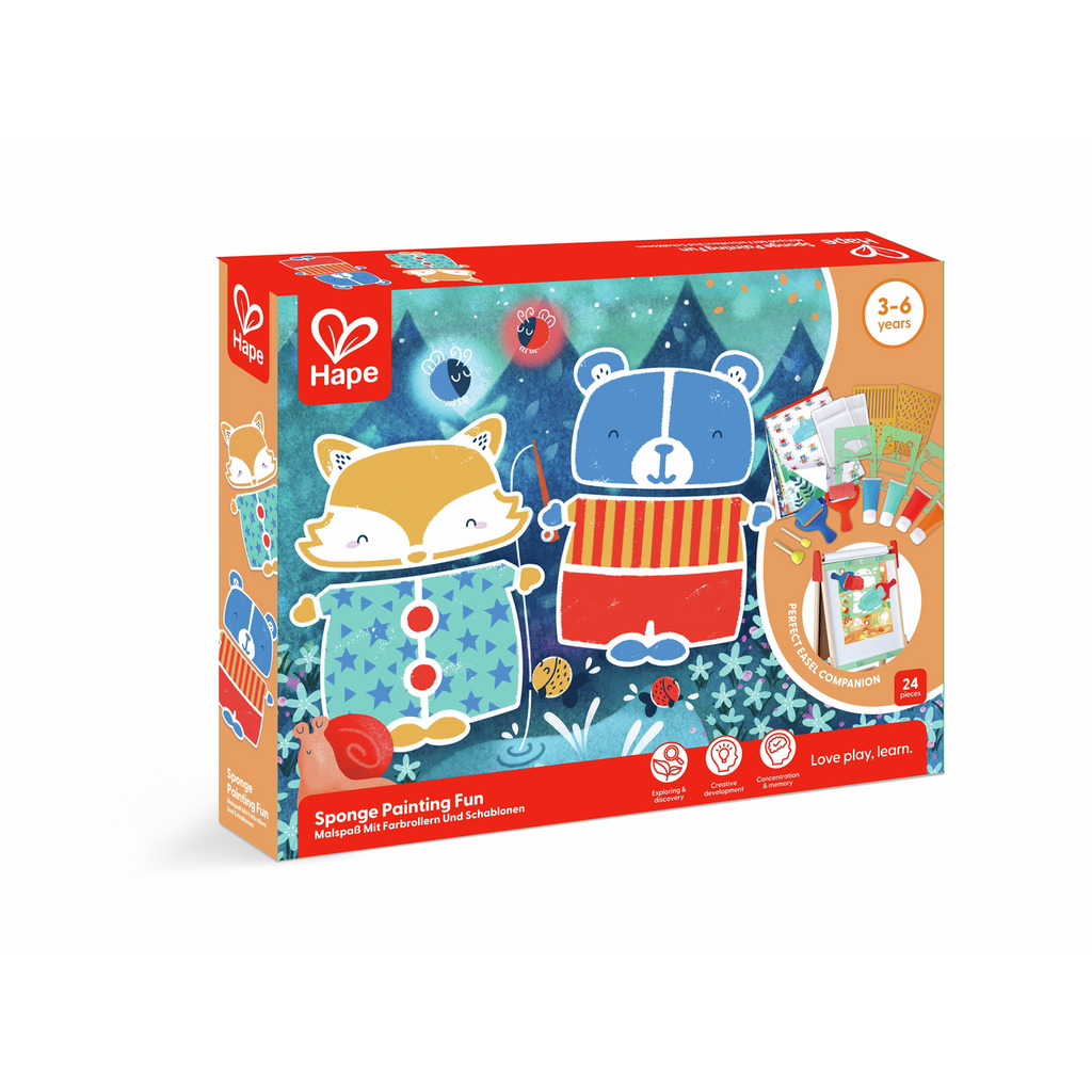 Malspaß mit Farbrollern und Schablonen Malspaß mit Farbrollern und Schablonen