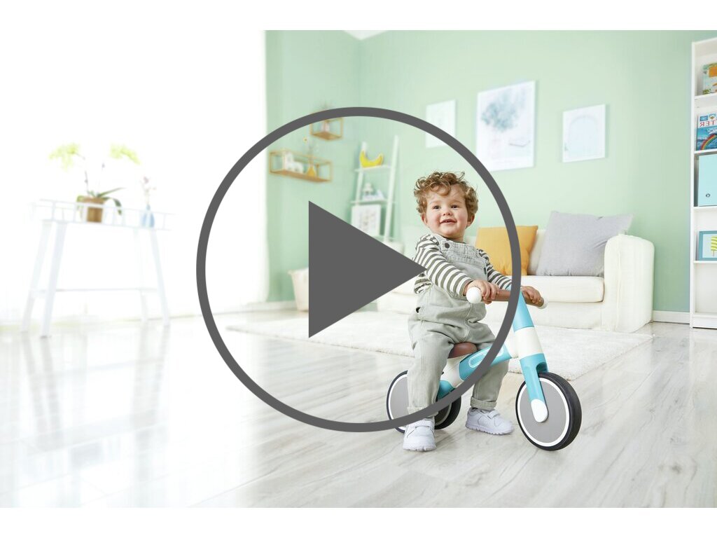 Mein erstes Lauf-Dreirad, helltürkis Mein erstes Lauf-Dreirad, helltürkis