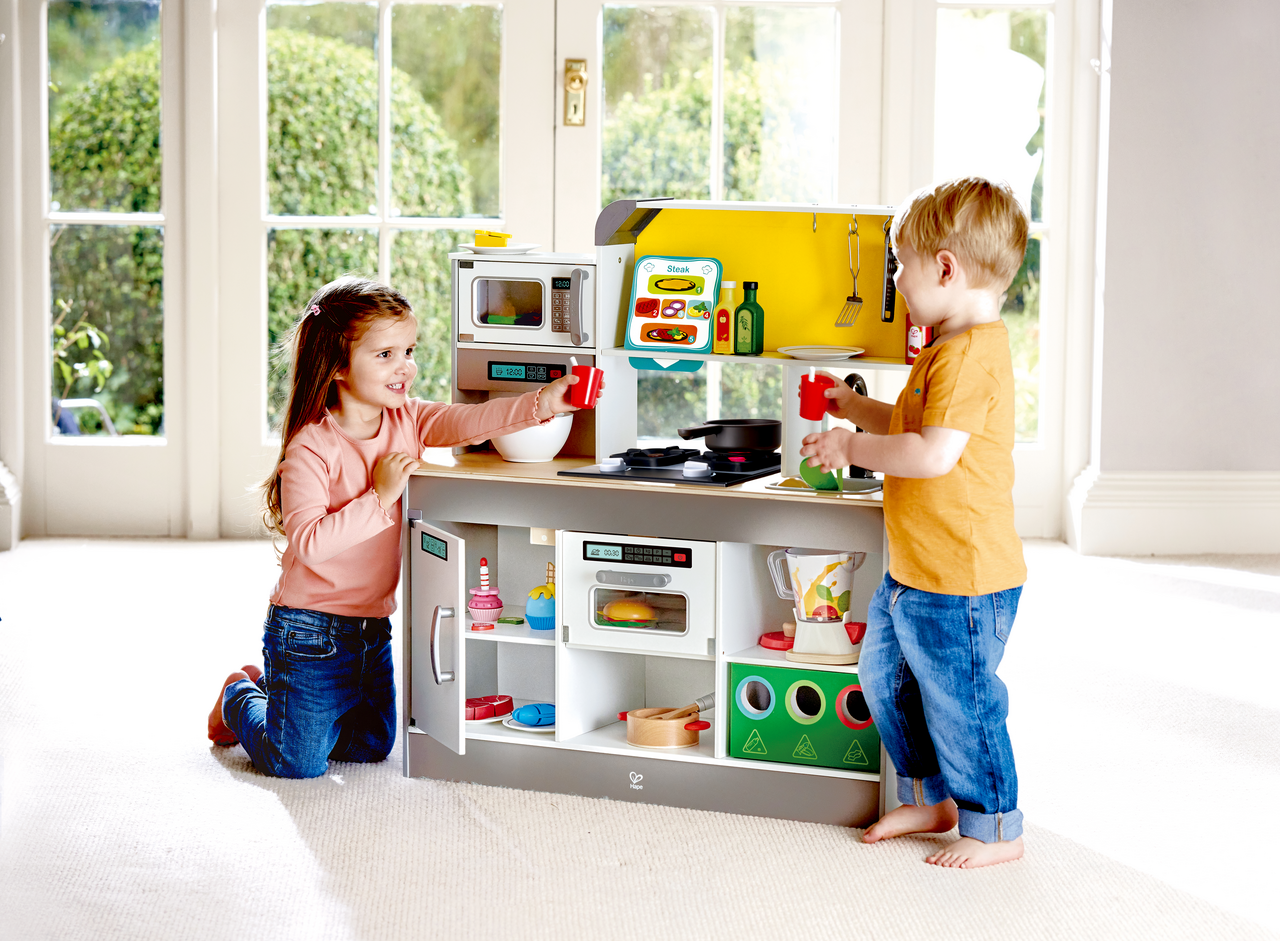 Deluxe Spielküche mit Mikrowelle