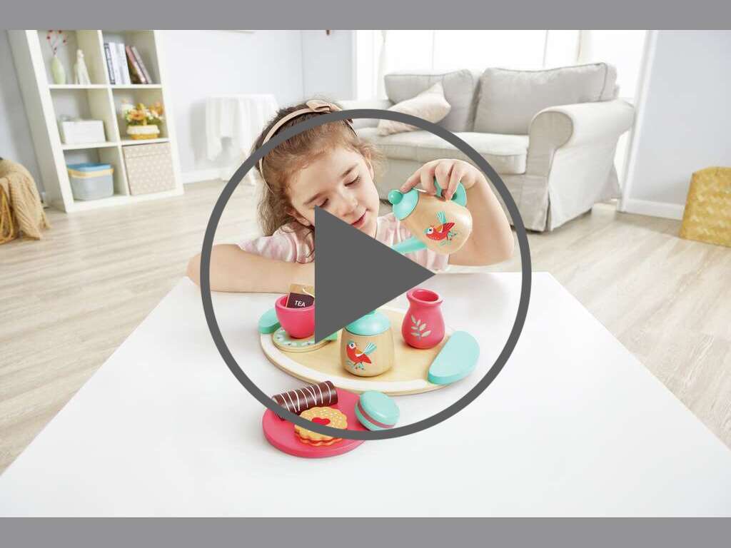 Kinder-Teeservice aus Holz Kinder-Teeservice aus Holz